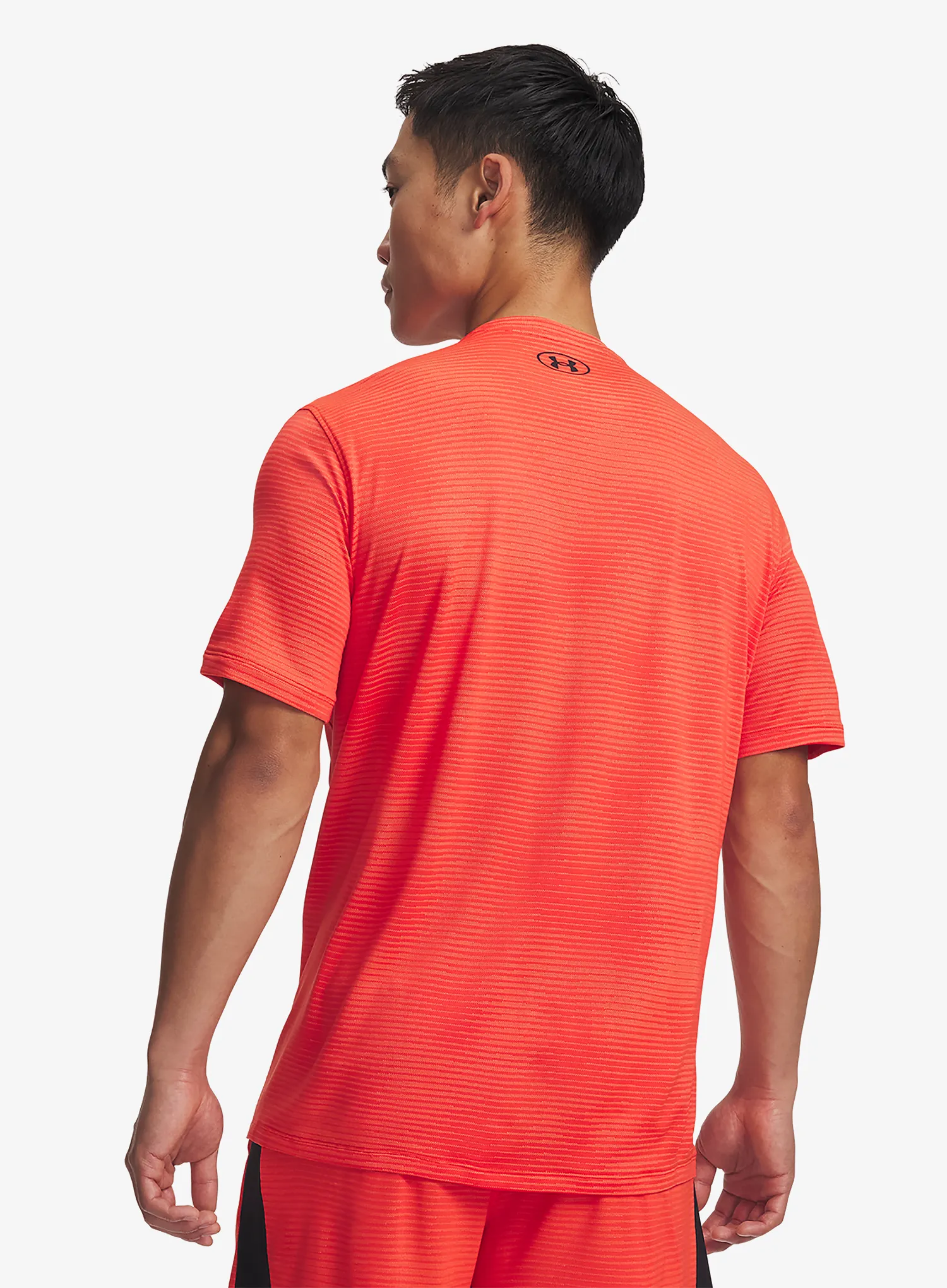 Тениска за тренировка Under Armour Tech Vent VHS Jacquard SS - venom red/black