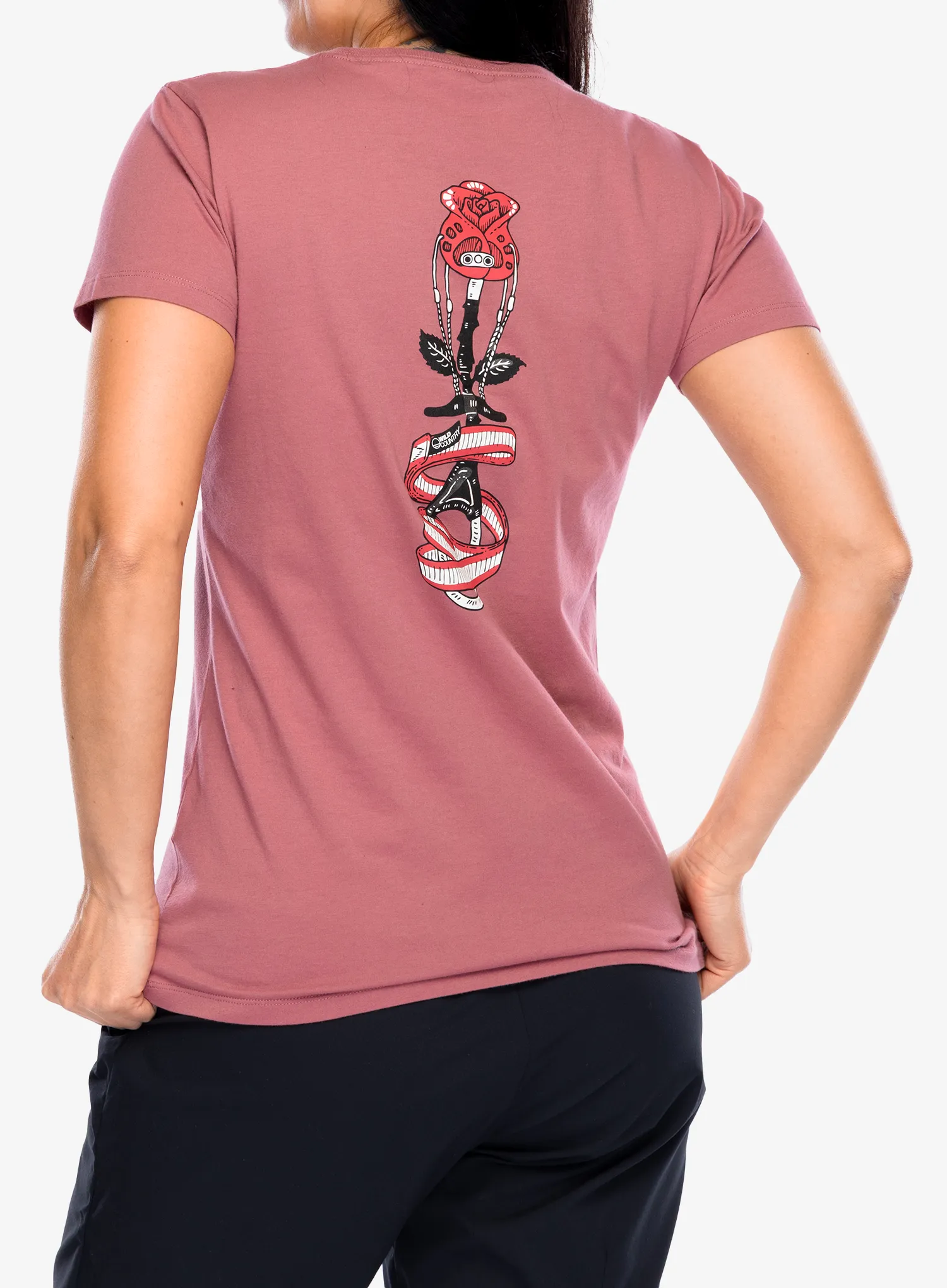 Дамска катерачна тениска Wild Country Stamina T-Shirt -  mallow