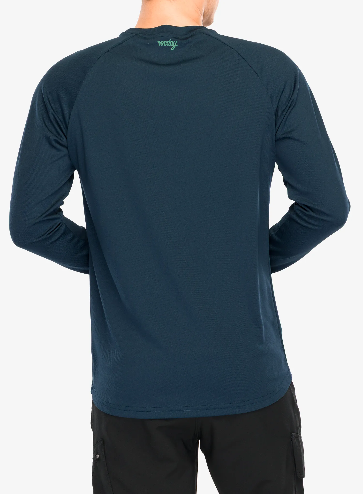 Суичър без качулка Rocday Mount - navy blue