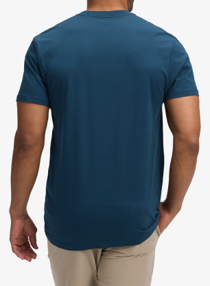 Тениска с щампа Black Diamond Mini Stacked SS Tee - indigo