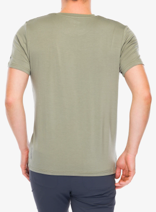 Тениска с щампа CMP Verte T-Shirt - sage