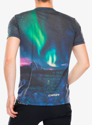 Тениска с щампа Crazy Shirt Legend - watercolor