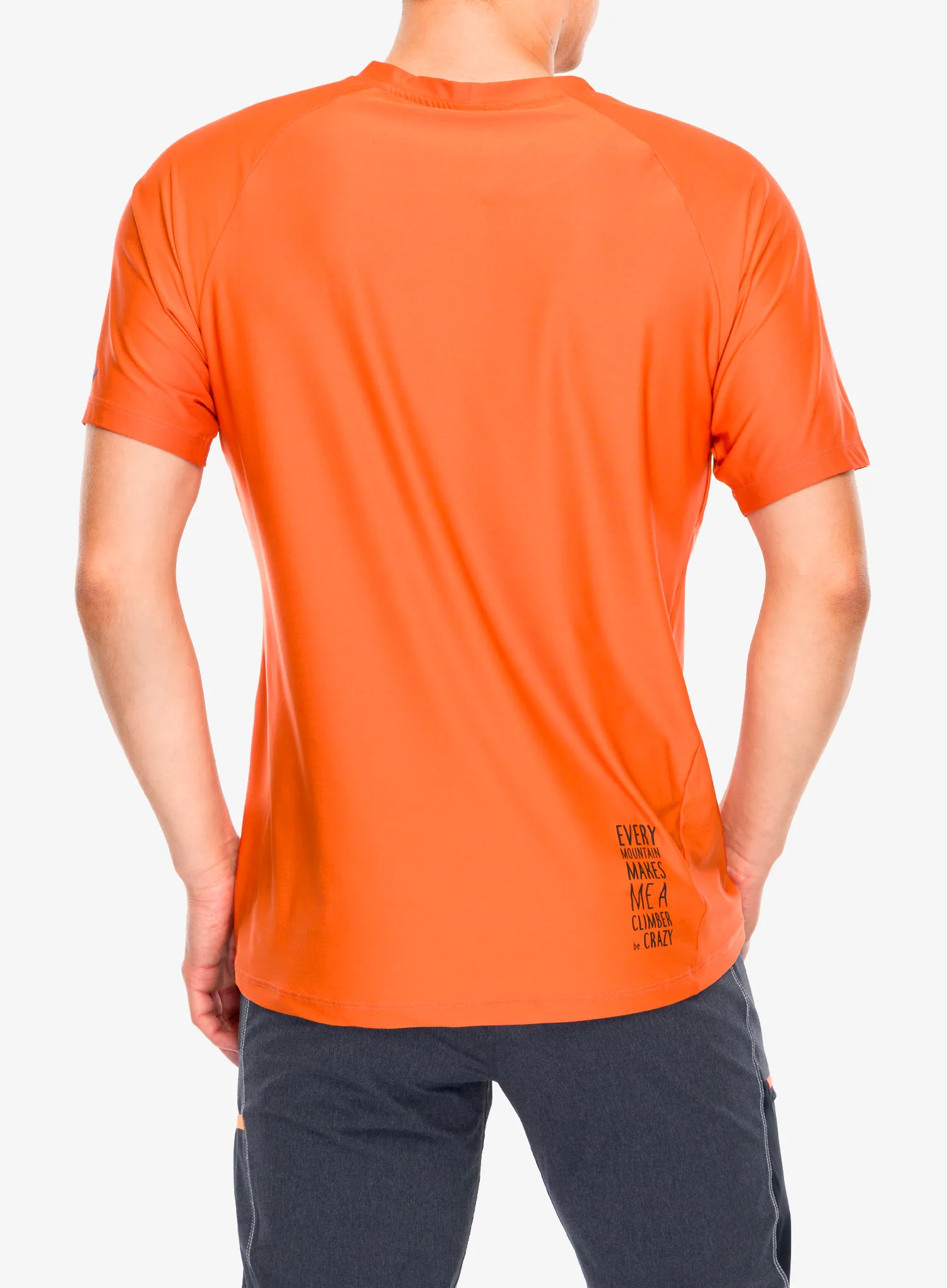 Тениска с щампа Crazy Shirt Logo - resina/avio