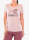 Дамска тениска с щампа Dynafit Transalper Graphic S/S Tee - pale rose