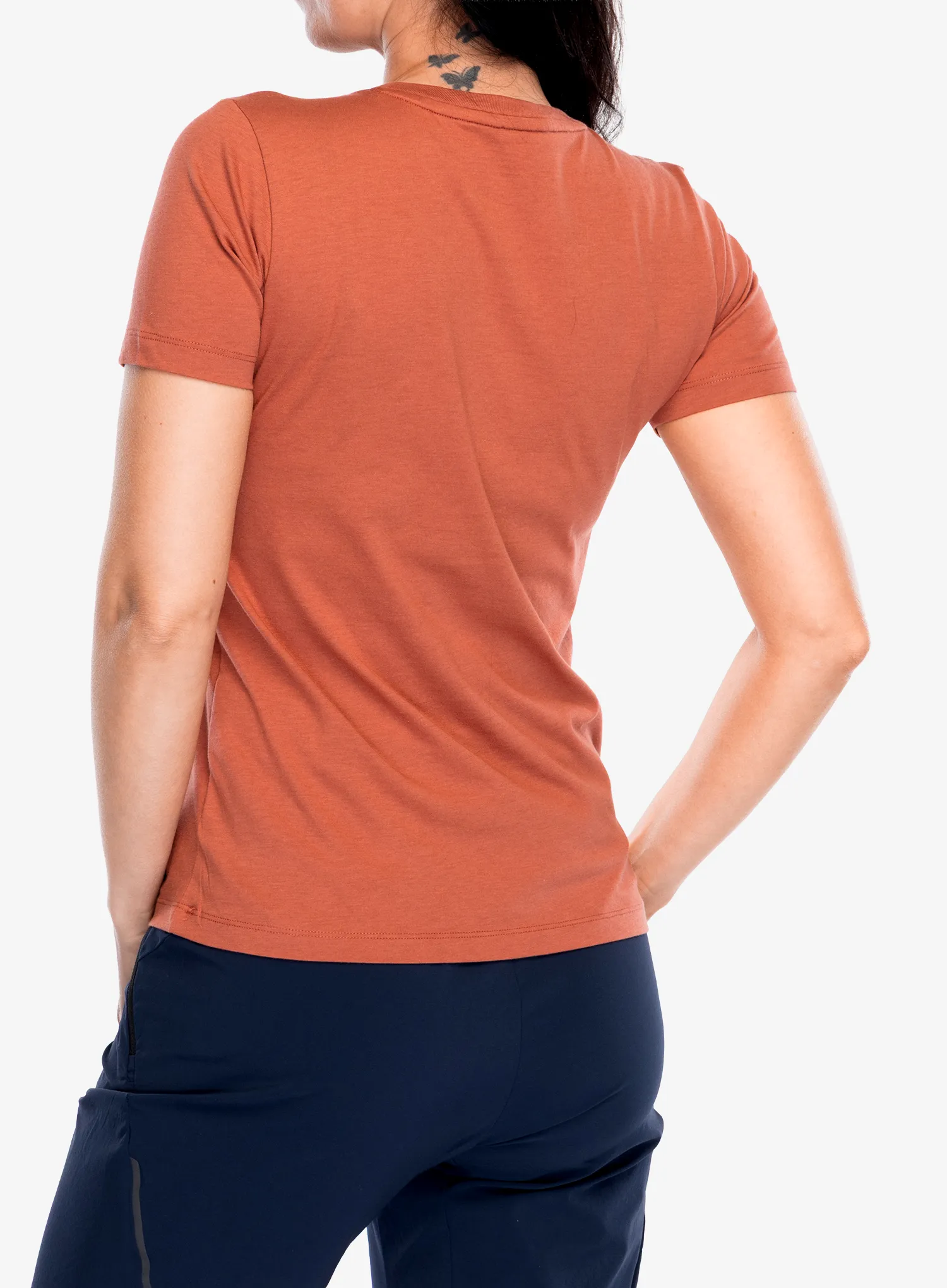 Дамска тениска с щампа Salewa Eagle 3Cime T-Shirt - etruscan red
