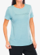 Дамска тениска с щампа Super.natural Tri Tee - cameo blue/blueberry