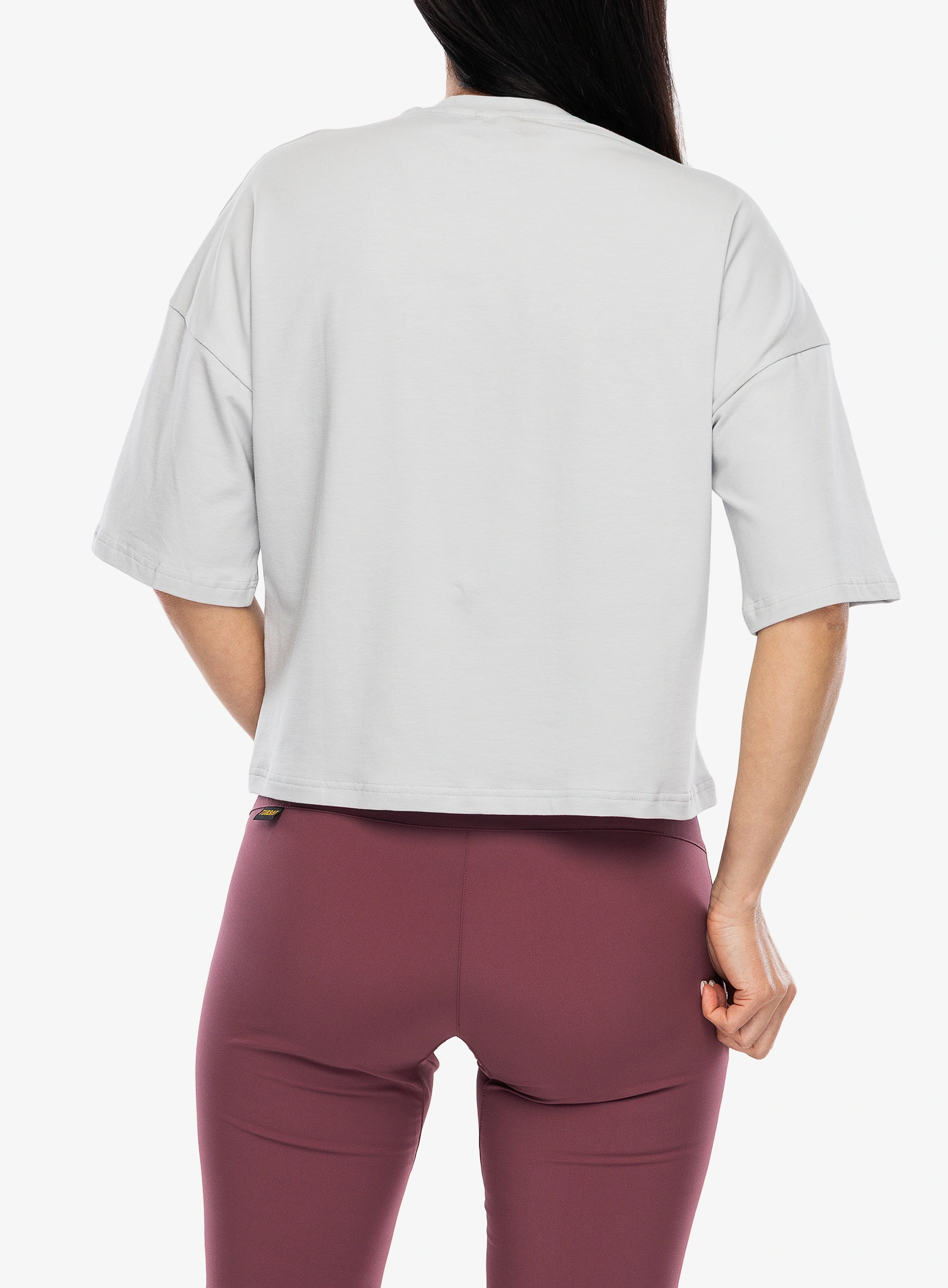 Дамска тениска с щампа Turbat Steppe Flowers T-Shirt - glacier gray
