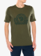 Тениска с щампа Fjallraven Abisko Wool Classic SS - laurel green