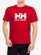 Тениска с щампа Helly Hansen HH Logo T-Shirt 2.0 - red