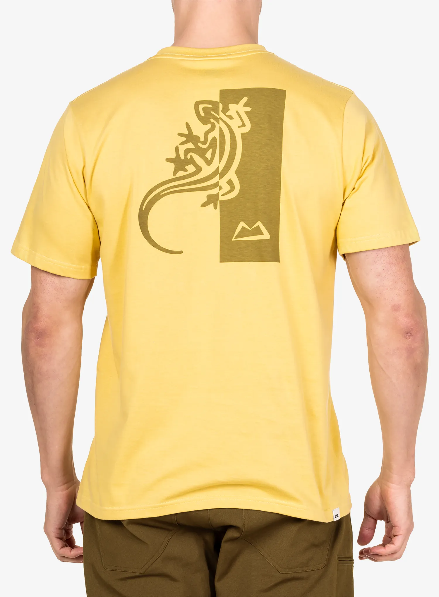 Тениска с щампа Mountain Equipment Podus Tee - rattan
