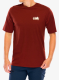 Тениска с щампа Patagonia 73 Skyline Organic T-Shirt - dried vanilla