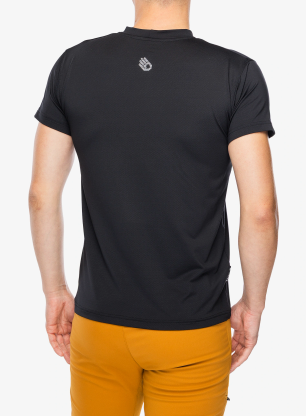 Тениска с щампа Sensor Coolmax Tech Mountains 98 Tee SS - black