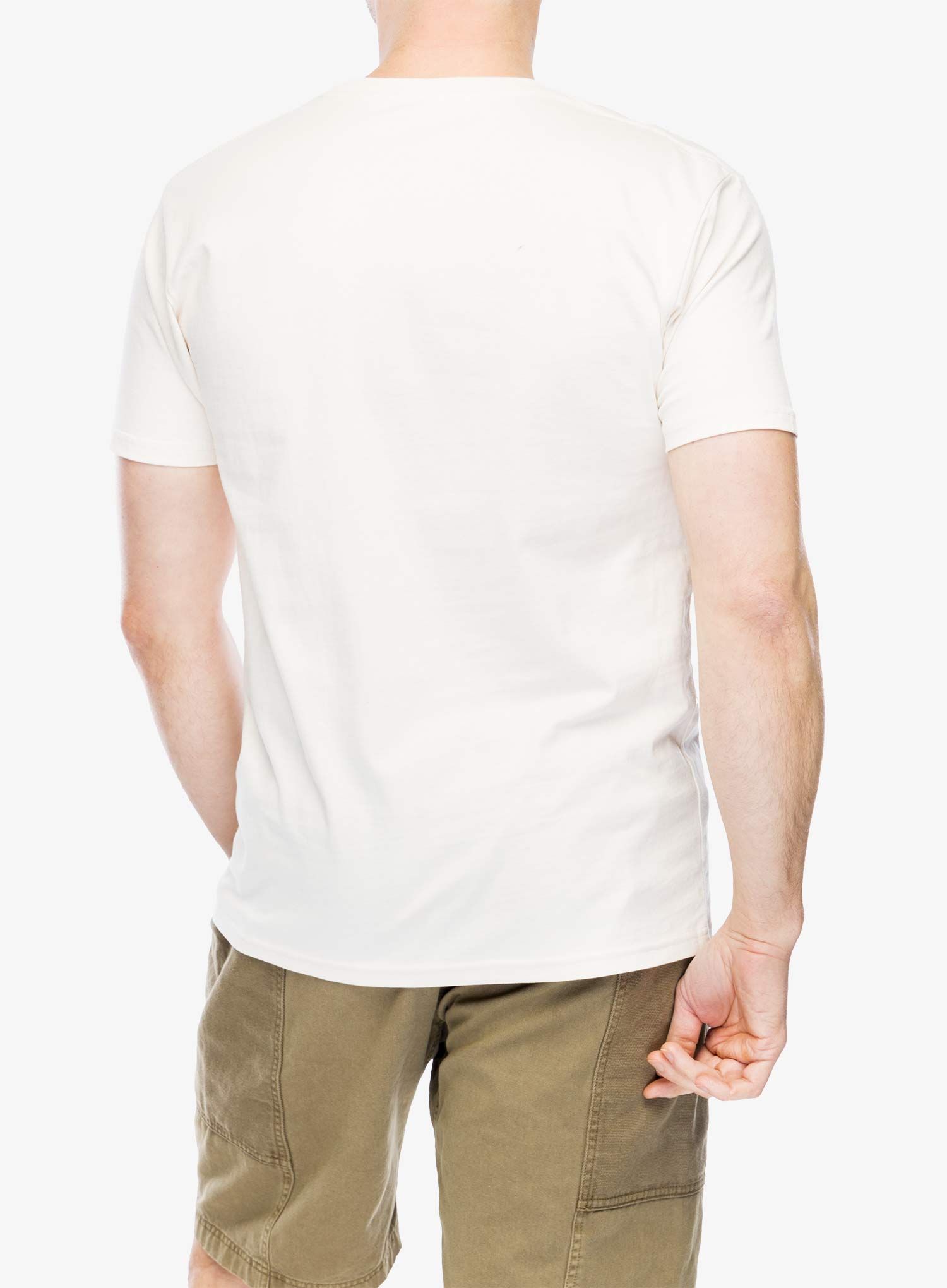 Тениска с щампа Stance Triple Threat SS - vintage white