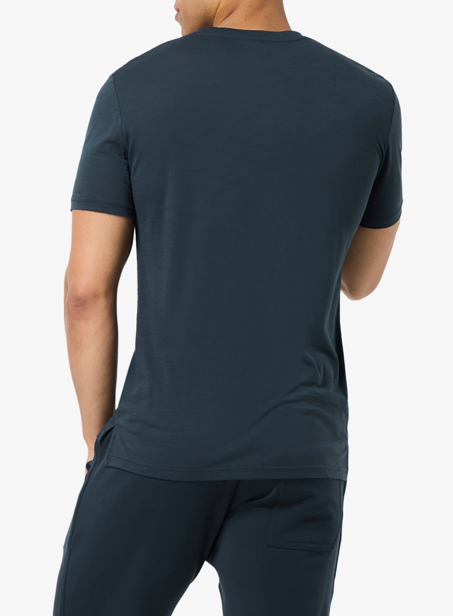 Тениска с щампа Super.natural Hiking Tee - blueberry/feather grey