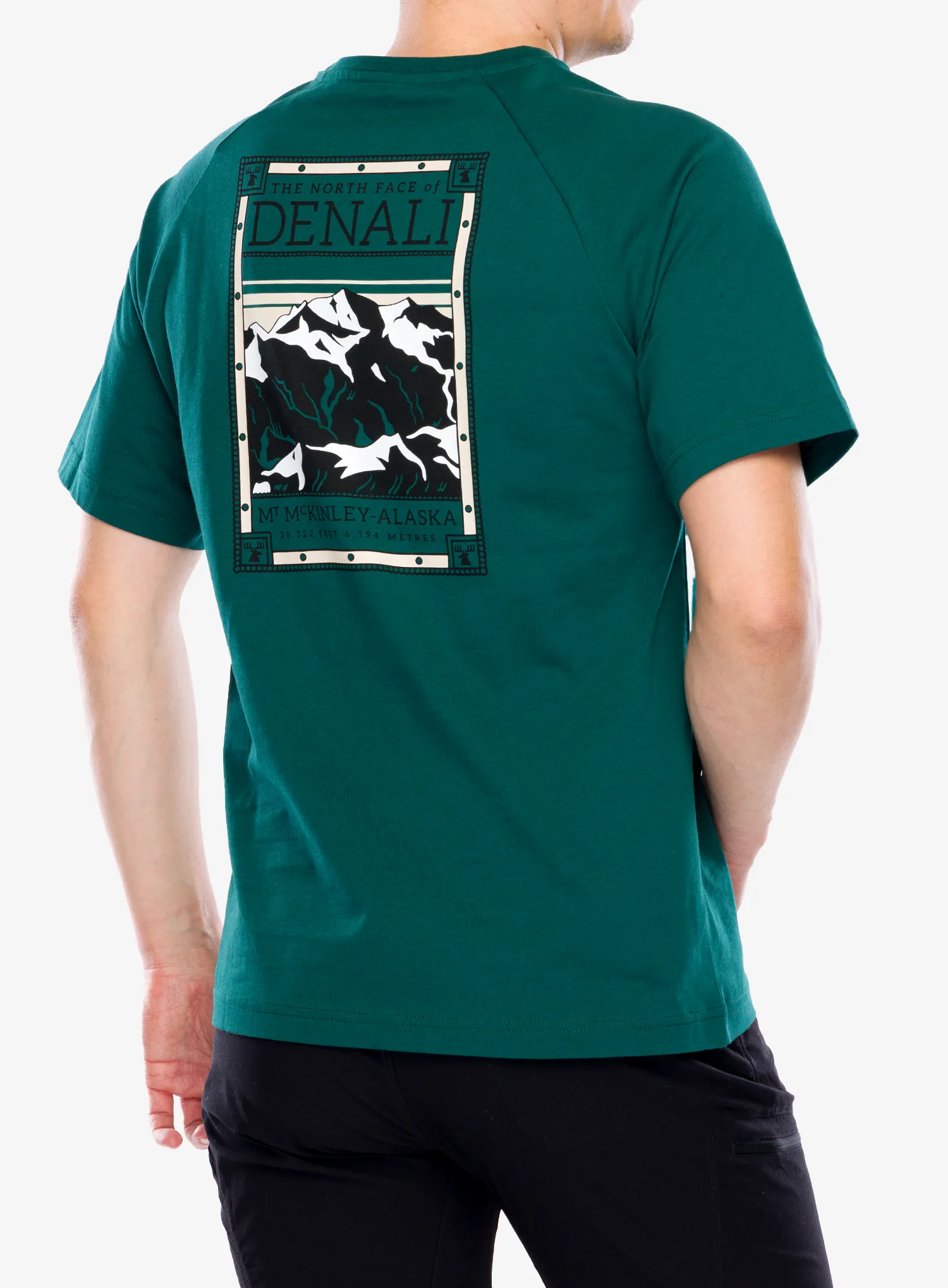 Тениска с щампа The North Face S/S North Faces Tee - deep nori