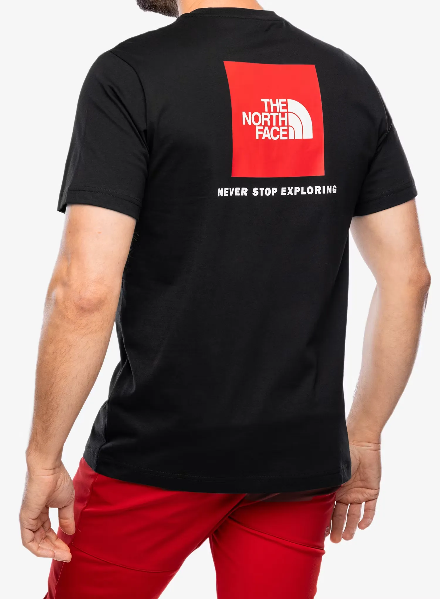 Тениска с щампа The North Face S/S Redbox Tee - tnf black