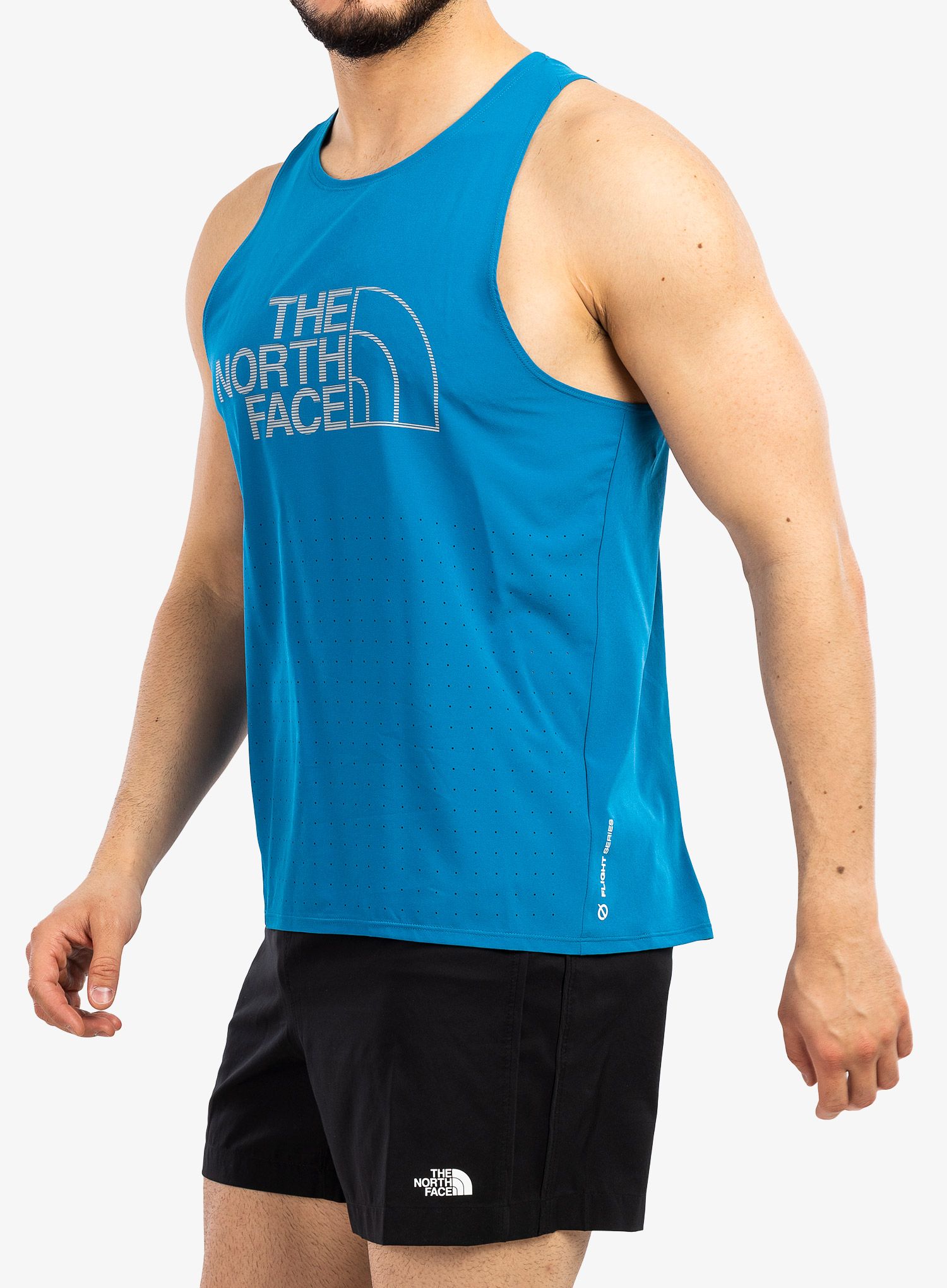 Тениска за бягане The North Face Flight Weightless Tank - banff blue
