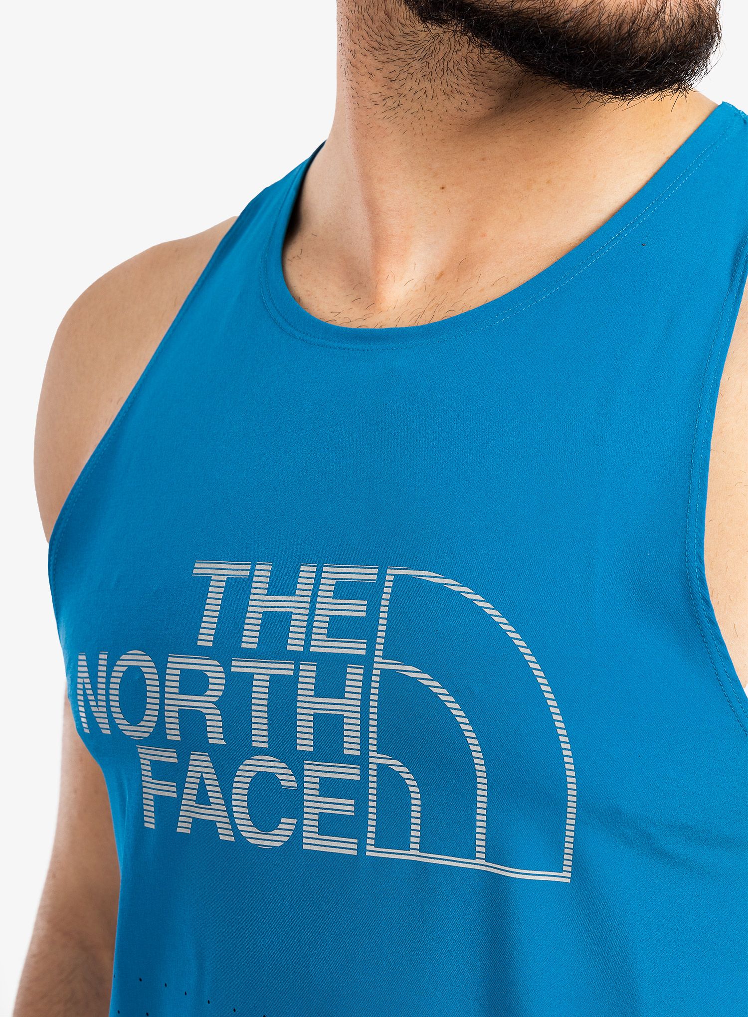 Тениска за бягане The North Face Flight Weightless Tank - banff blue