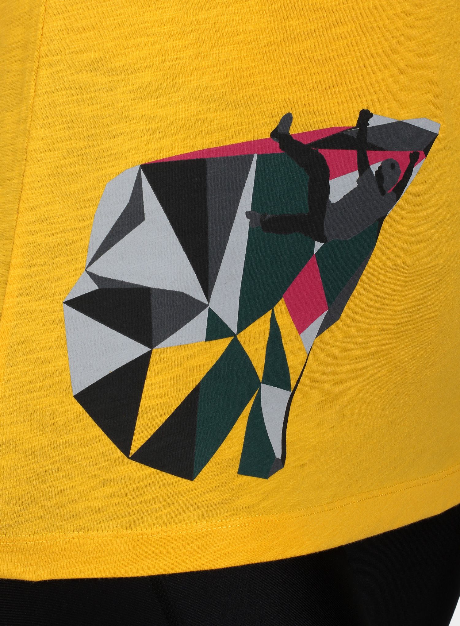 Дамска тениска Edelrid Highball T-Shirt IV - golden yellow