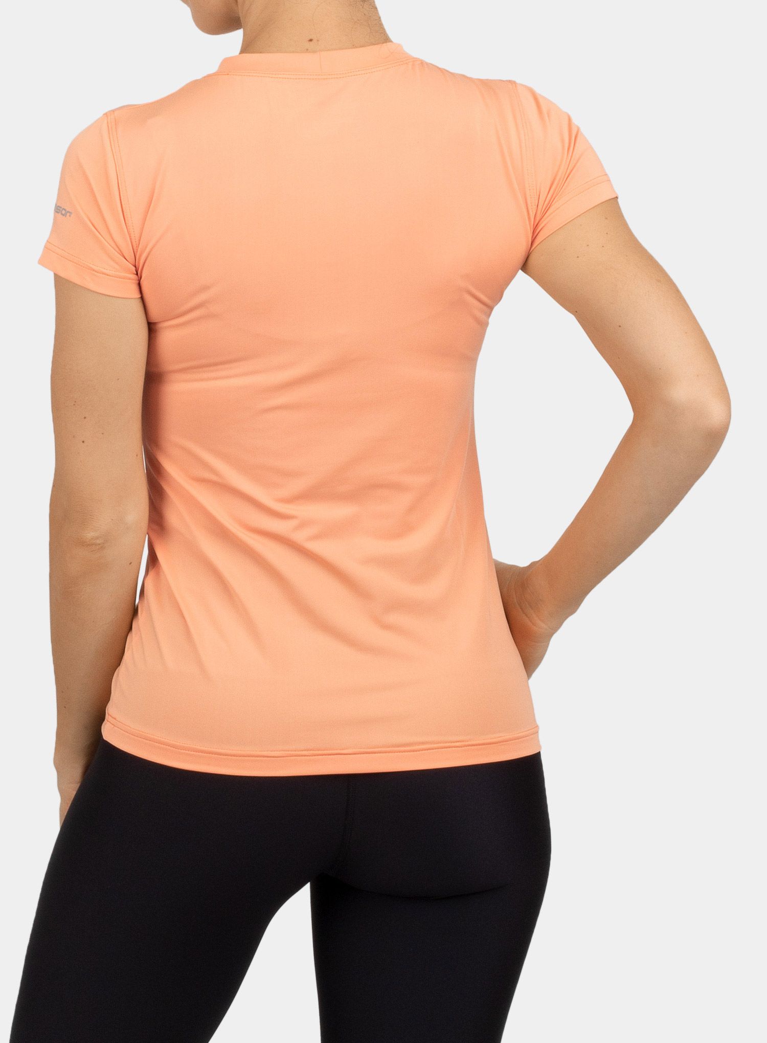 Дамска тениска Sensor Coolmax Fresh Performance Tee - apricot arrows