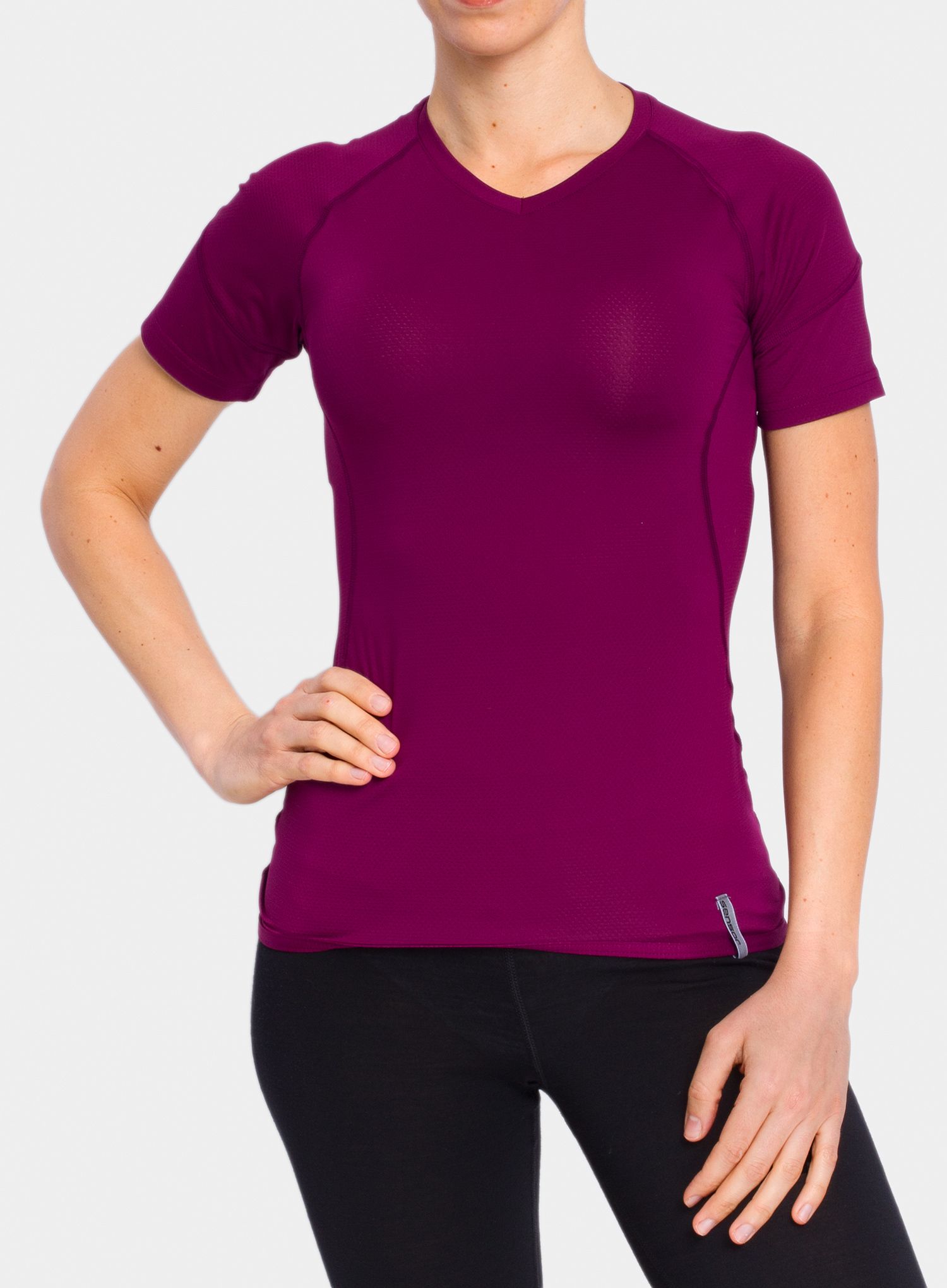 Дамска тениска Sensor Coolmax Tech Tee SS - lilla