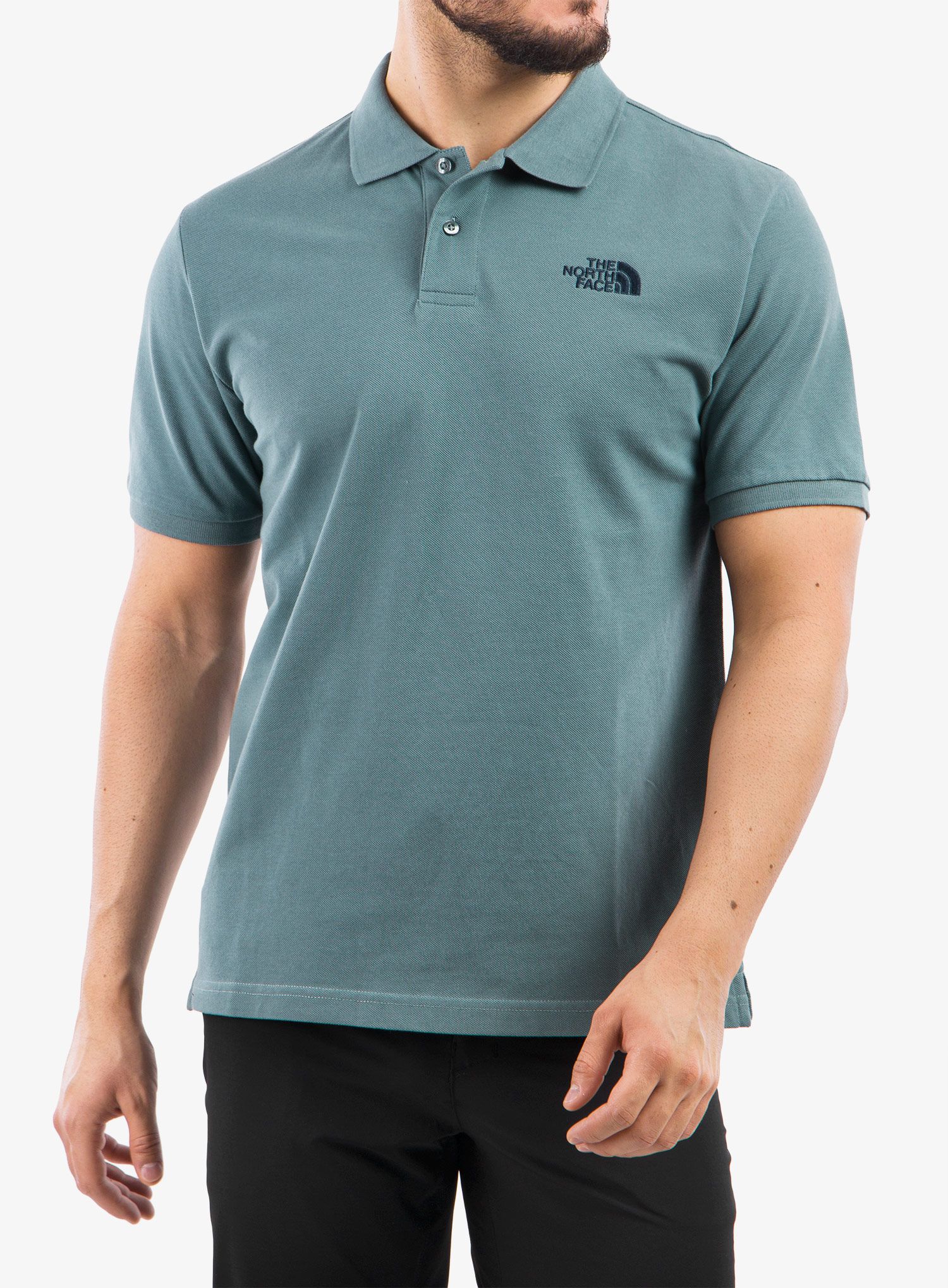 Тениска с яка The North Face Polo Piquet - goblin blue
