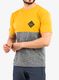 Велосипедна тениска Rocday Double - yellow/melange