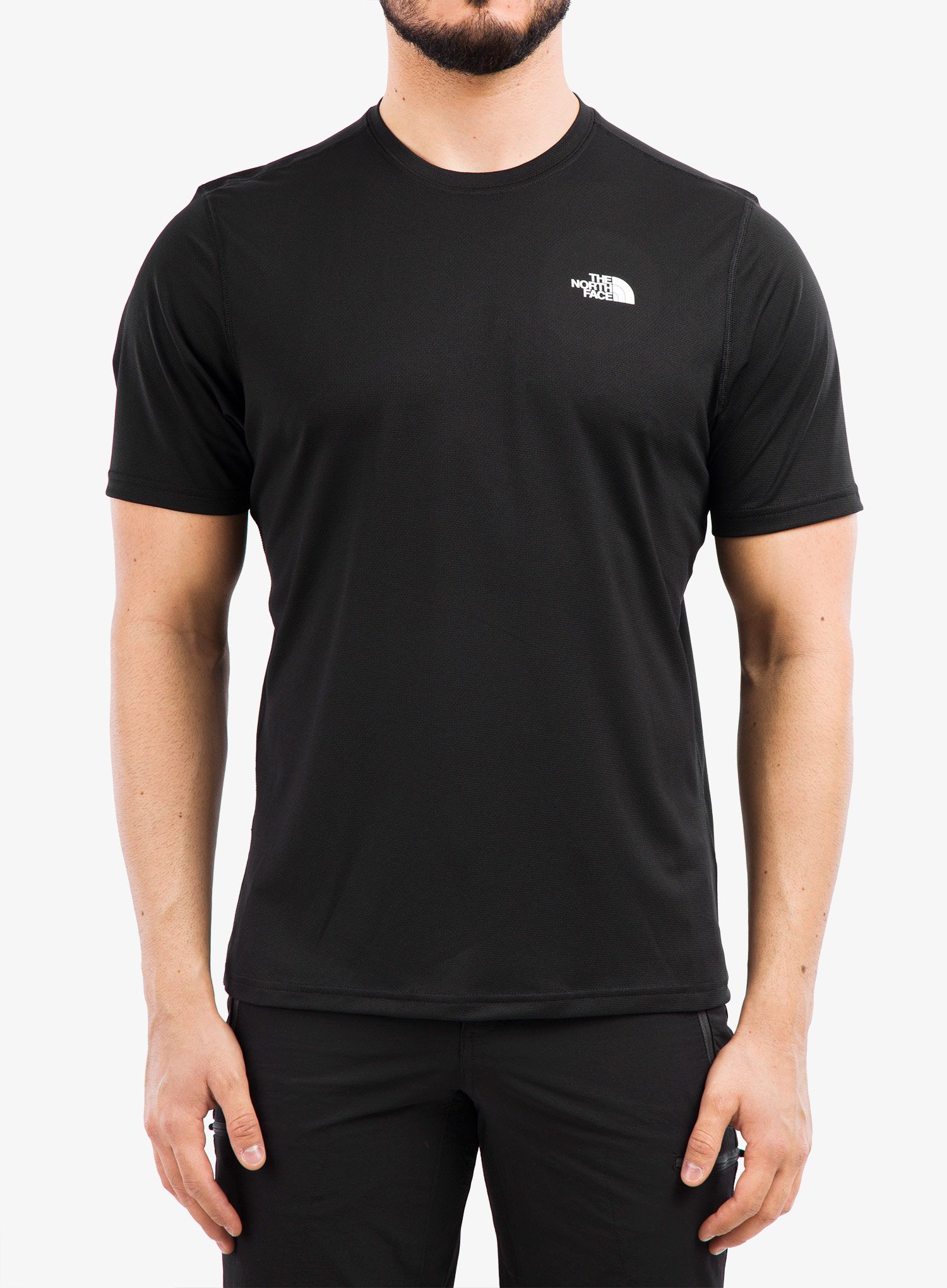 Бързосъхнеща тениска The North Face Flex II S/S - tnf black