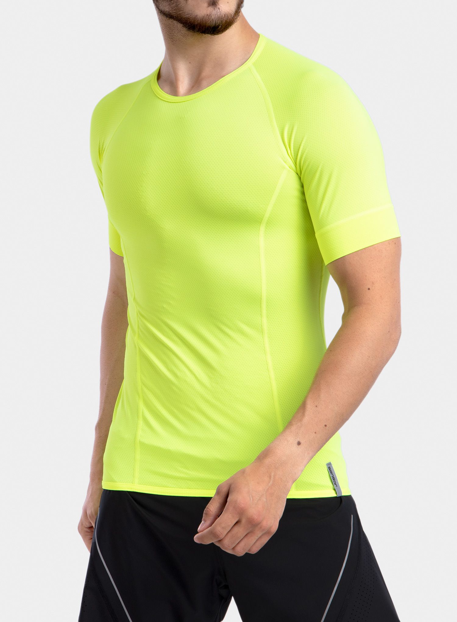 Термоактивна тениска Sensor Coolmax Tech Tee SS - reflex yellow