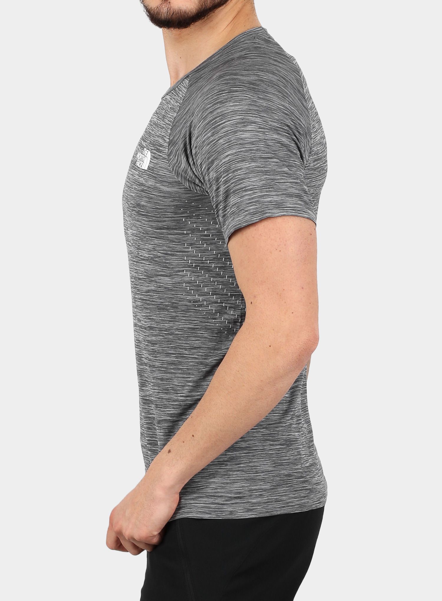 Тениска The North Face Impendor Seamless Tee - blk white/white
