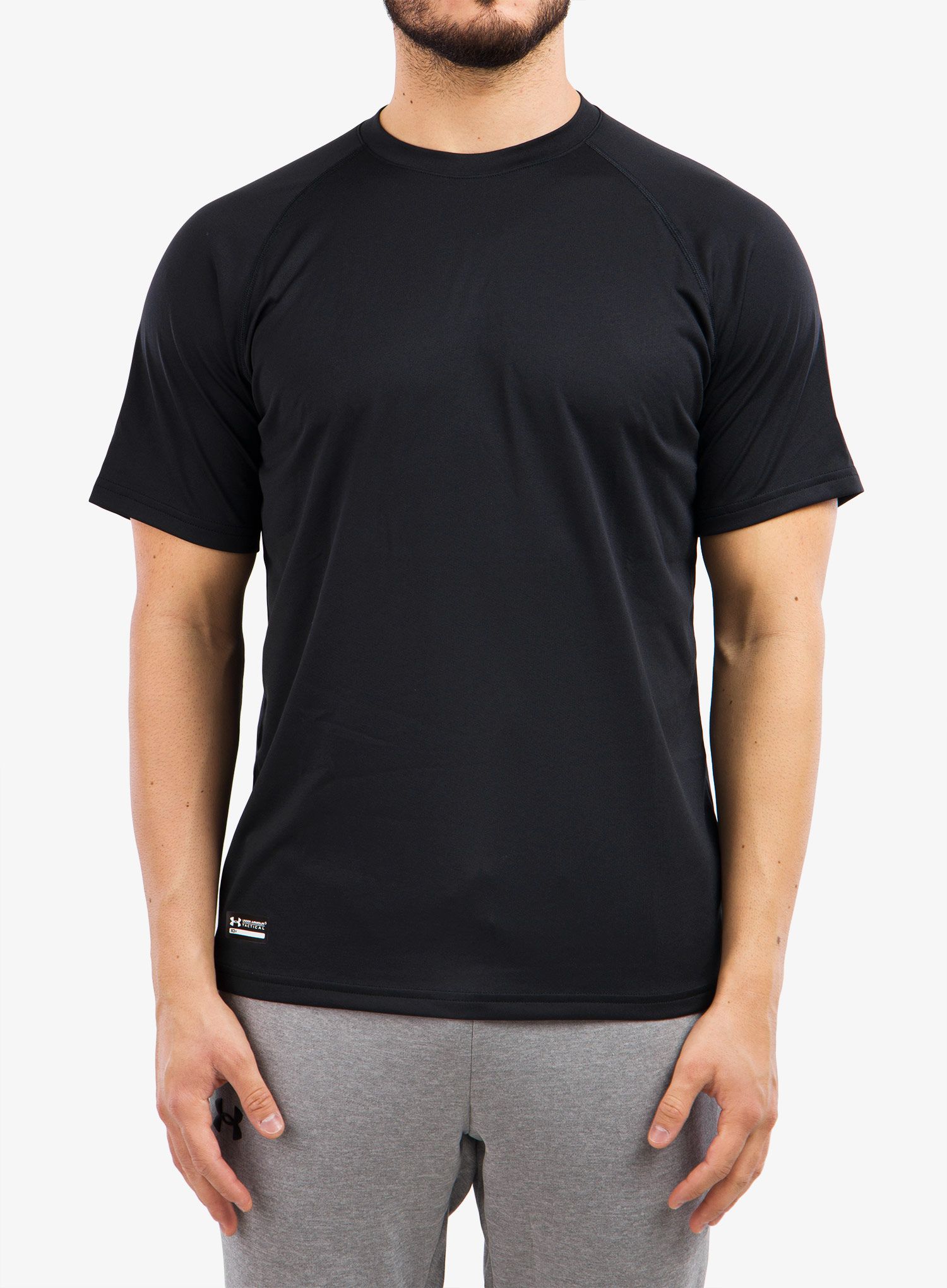 Тактическа тениска Under Armour UA Tactical Tech Short Sleeve - Loose - black/clear