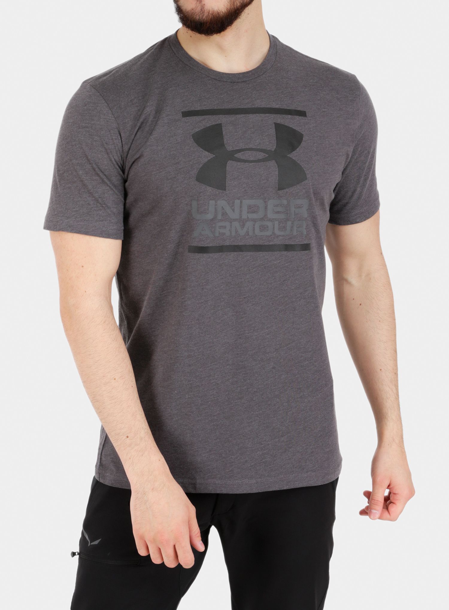 Тениска Under Armour UA GL Foundation Short Sleeve T-Shirt - Loose - charcoal medium/graphite