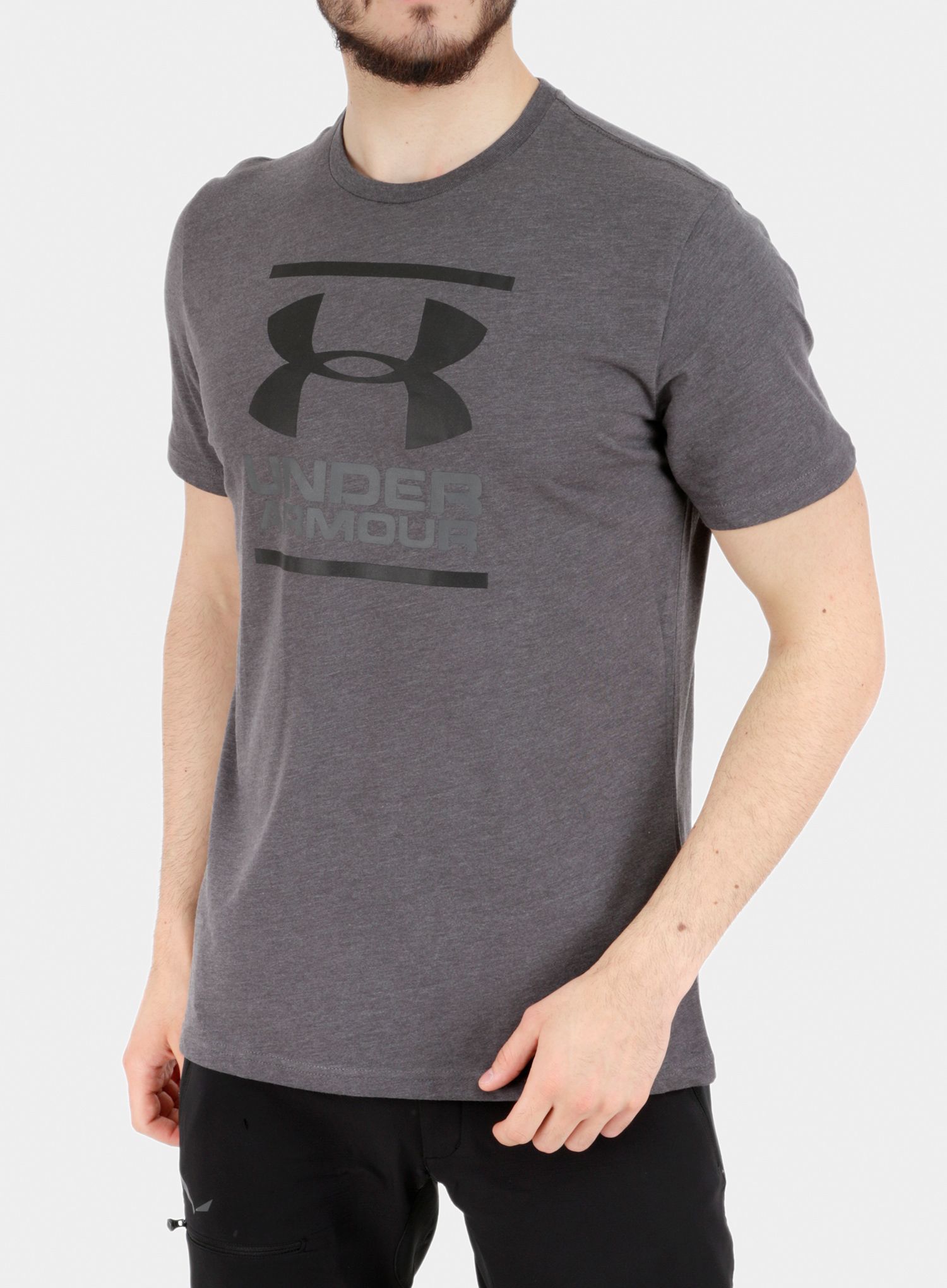 Тениска Under Armour UA GL Foundation Short Sleeve T-Shirt - Loose - charcoal medium/graphite