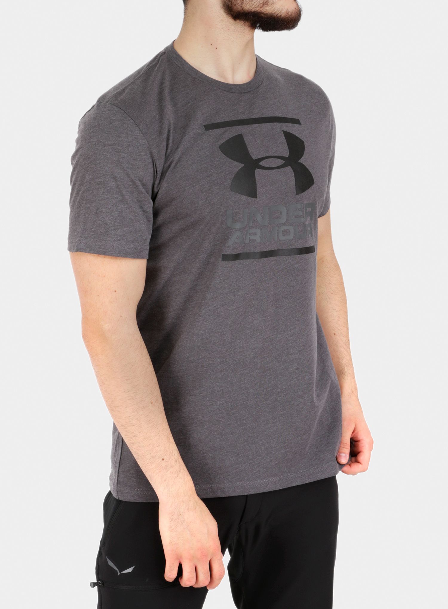 Тениска Under Armour UA GL Foundation Short Sleeve T-Shirt - Loose - charcoal medium/graphite