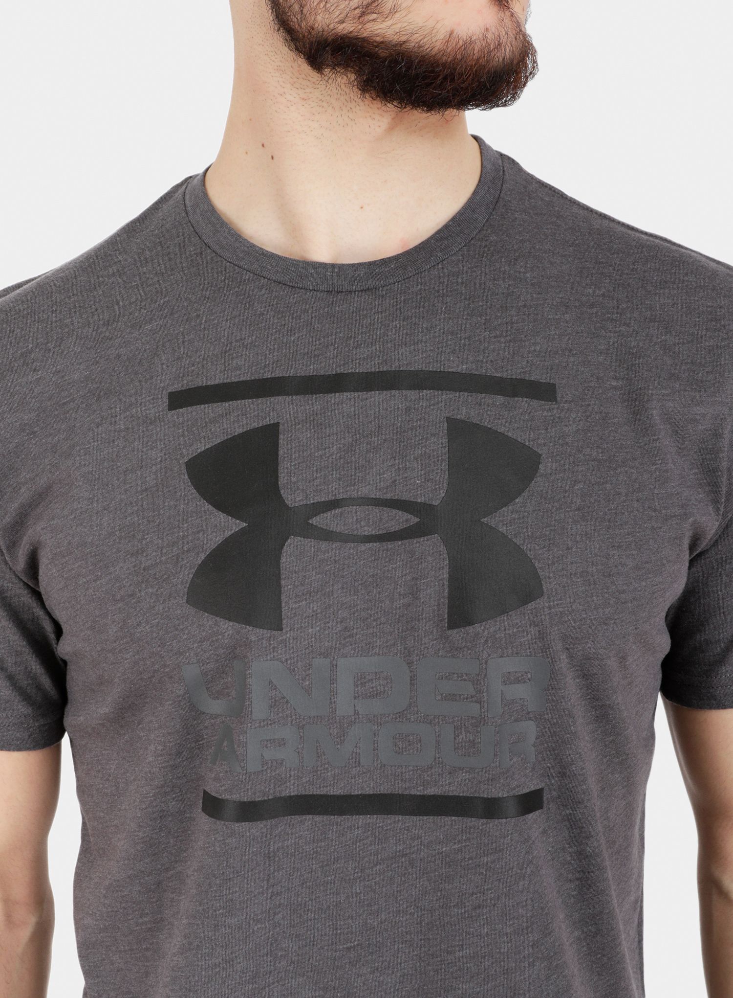 Тениска Under Armour UA GL Foundation Short Sleeve T-Shirt - Loose - charcoal medium/graphite