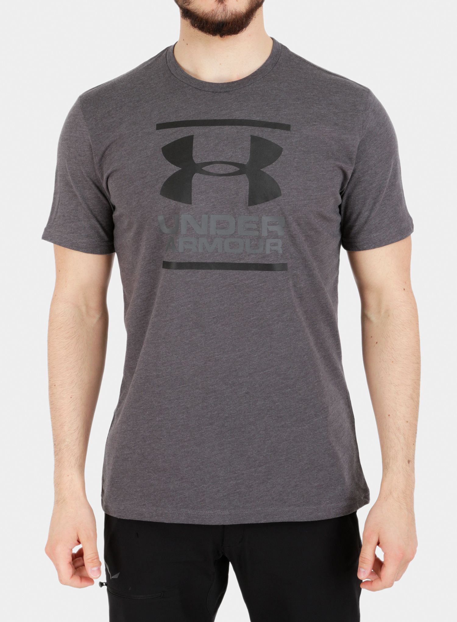 Тениска Under Armour UA GL Foundation Short Sleeve T-Shirt - Loose - charcoal medium/graphite