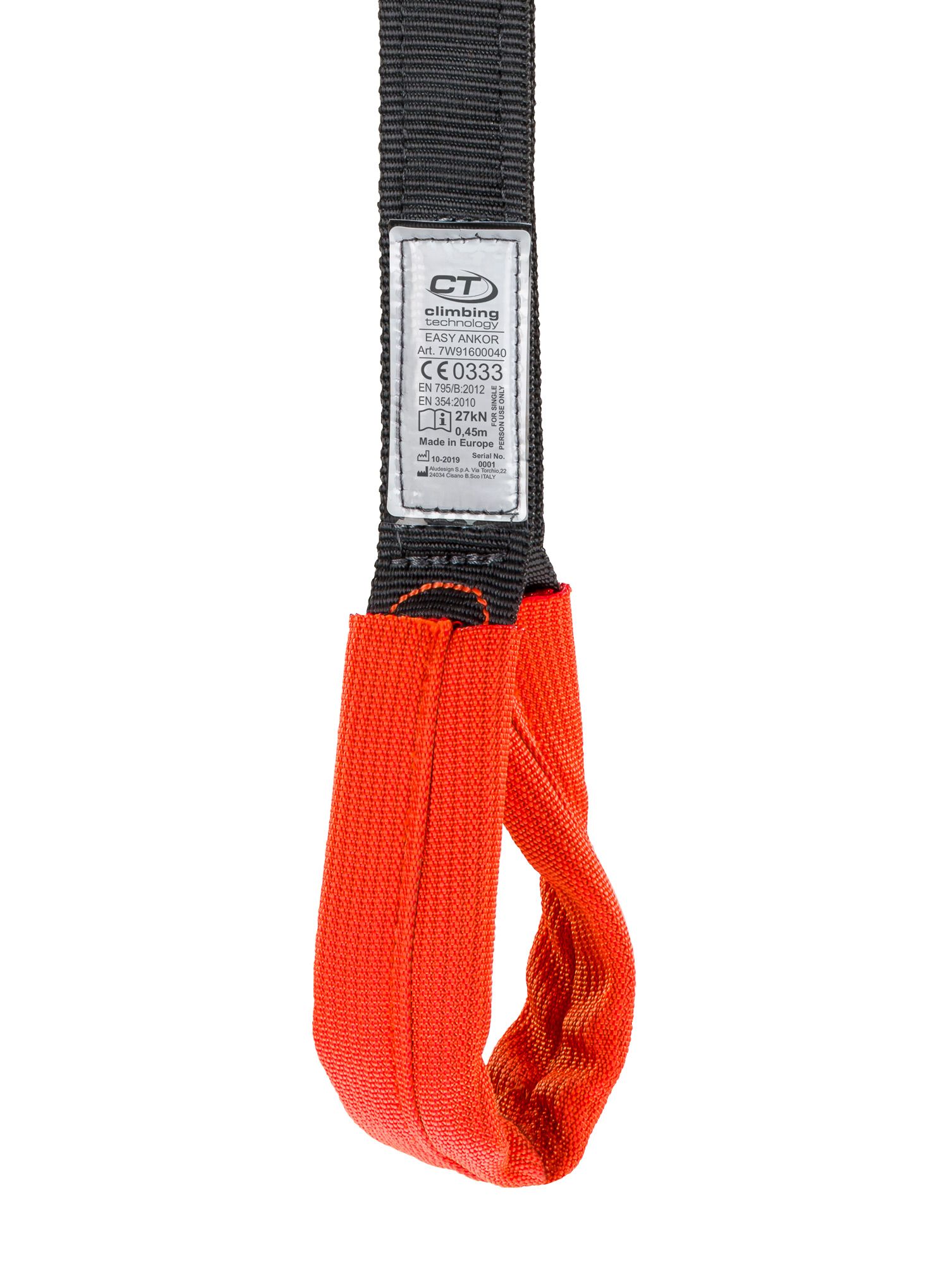 Осигурителен ремък Climbing Technology/SKYLOTEC Easy Ankor 40cm - black