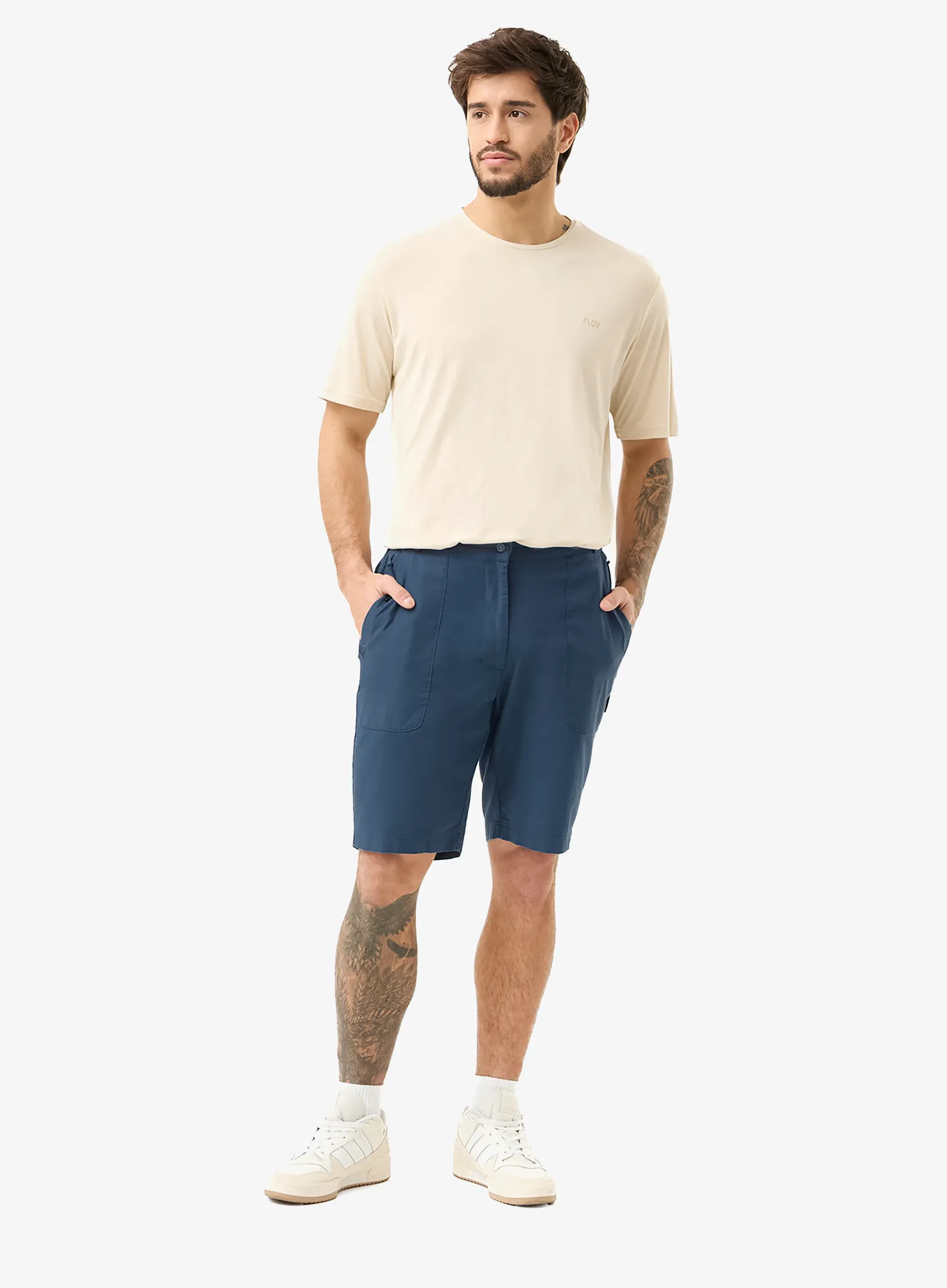 Къси панталони Flov Banao Shorts - navy/navy