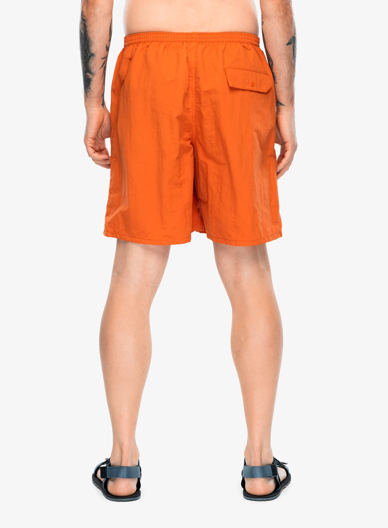 Къси панталони Patagonia Baggies Longs 7 - coal orange