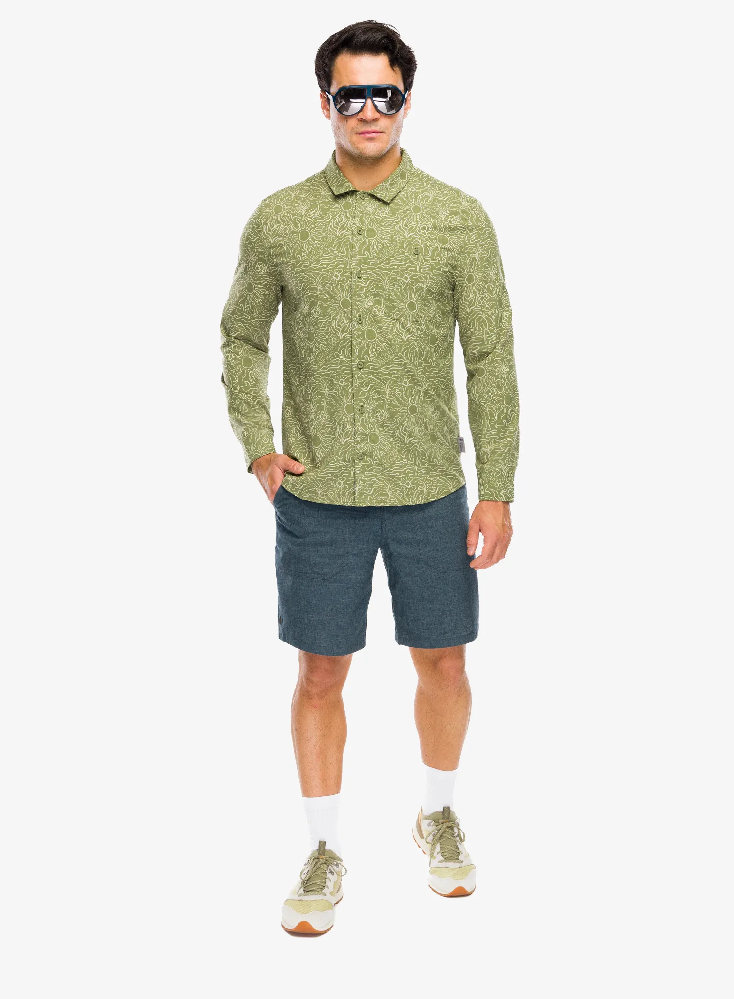 Къси панталони Royal Robbins Hemp Adventure Short - orion blue