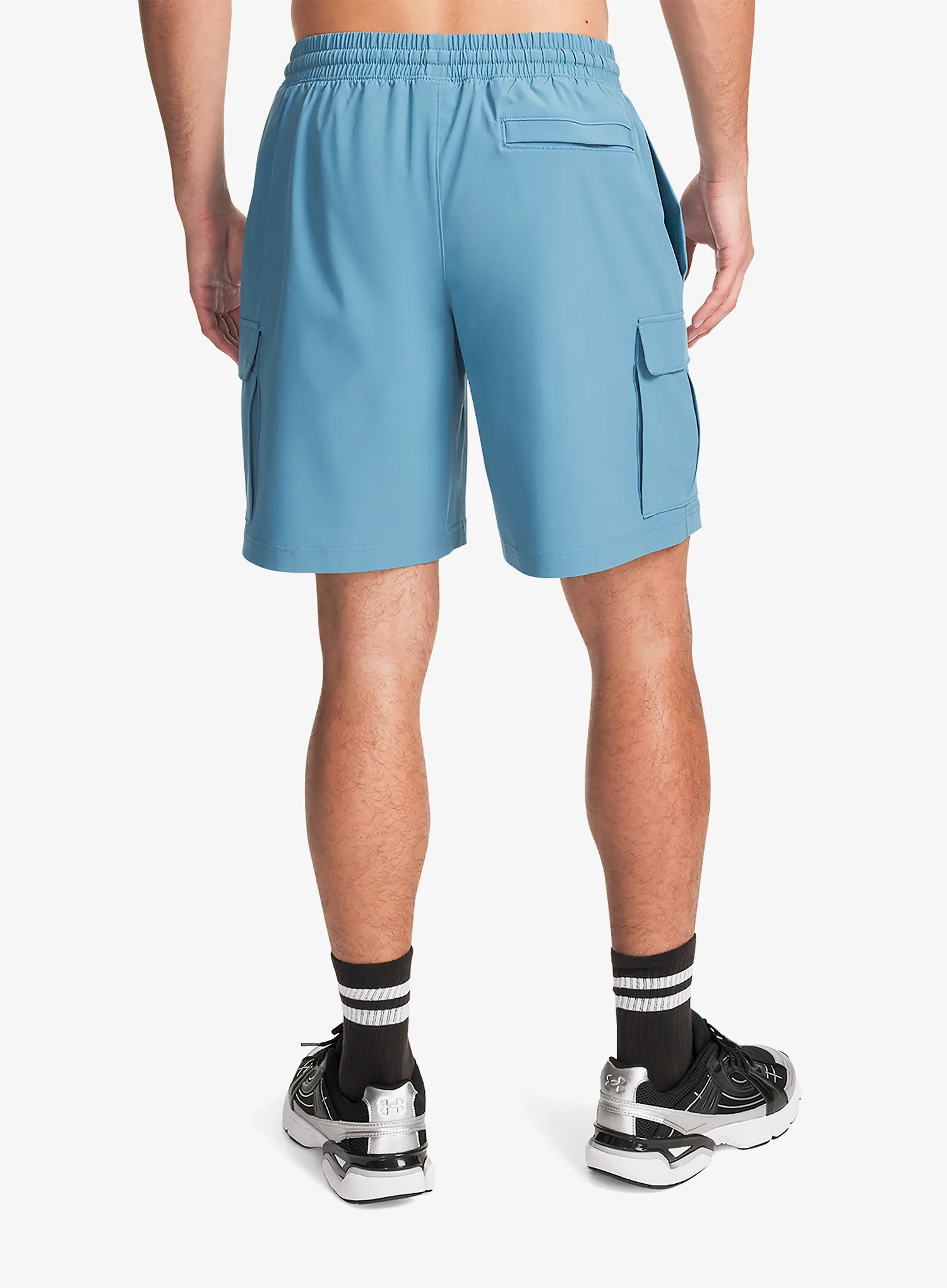 Къси панталони Under Armour Vibe Woven Cargo Short - boundless blue/black