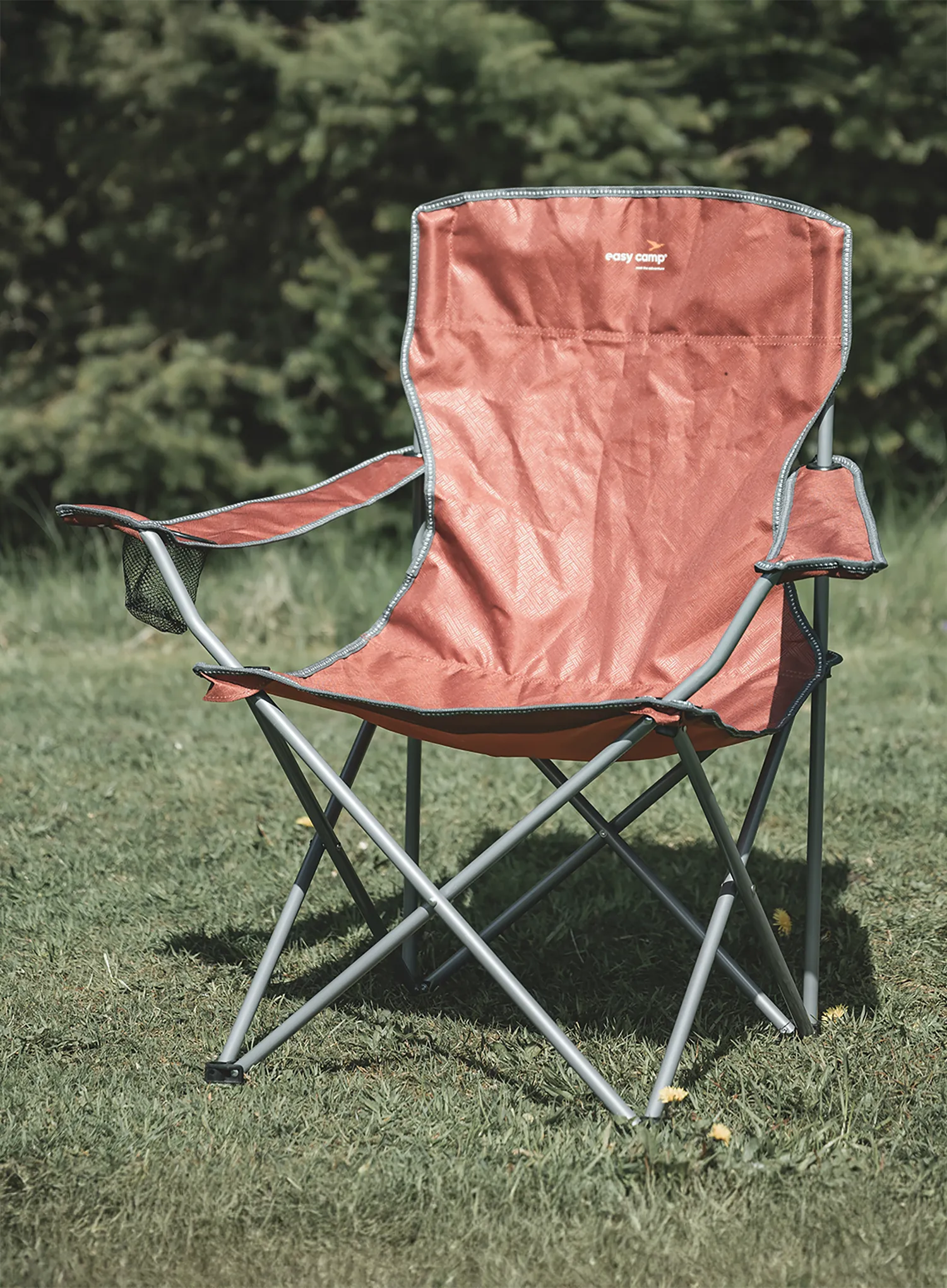 Стол за къмпинг Easy Camp Spruce Arm Chair - clay red