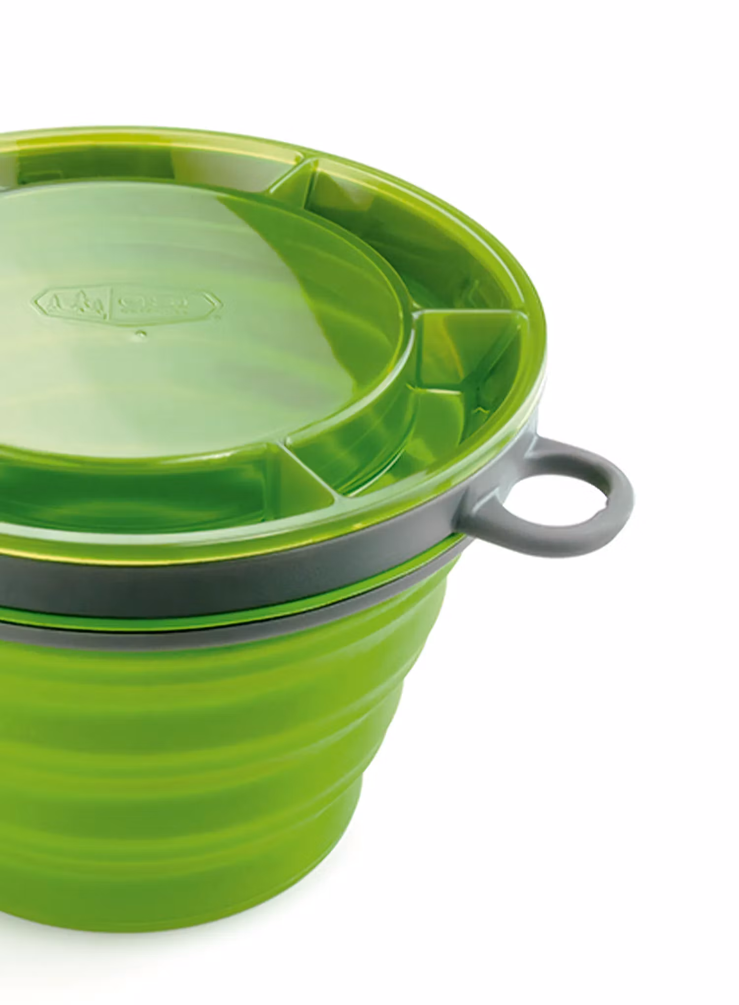 Сгъваема чаша GSI Outdoors Collapsible Fairshare Mug 0,651 l - green