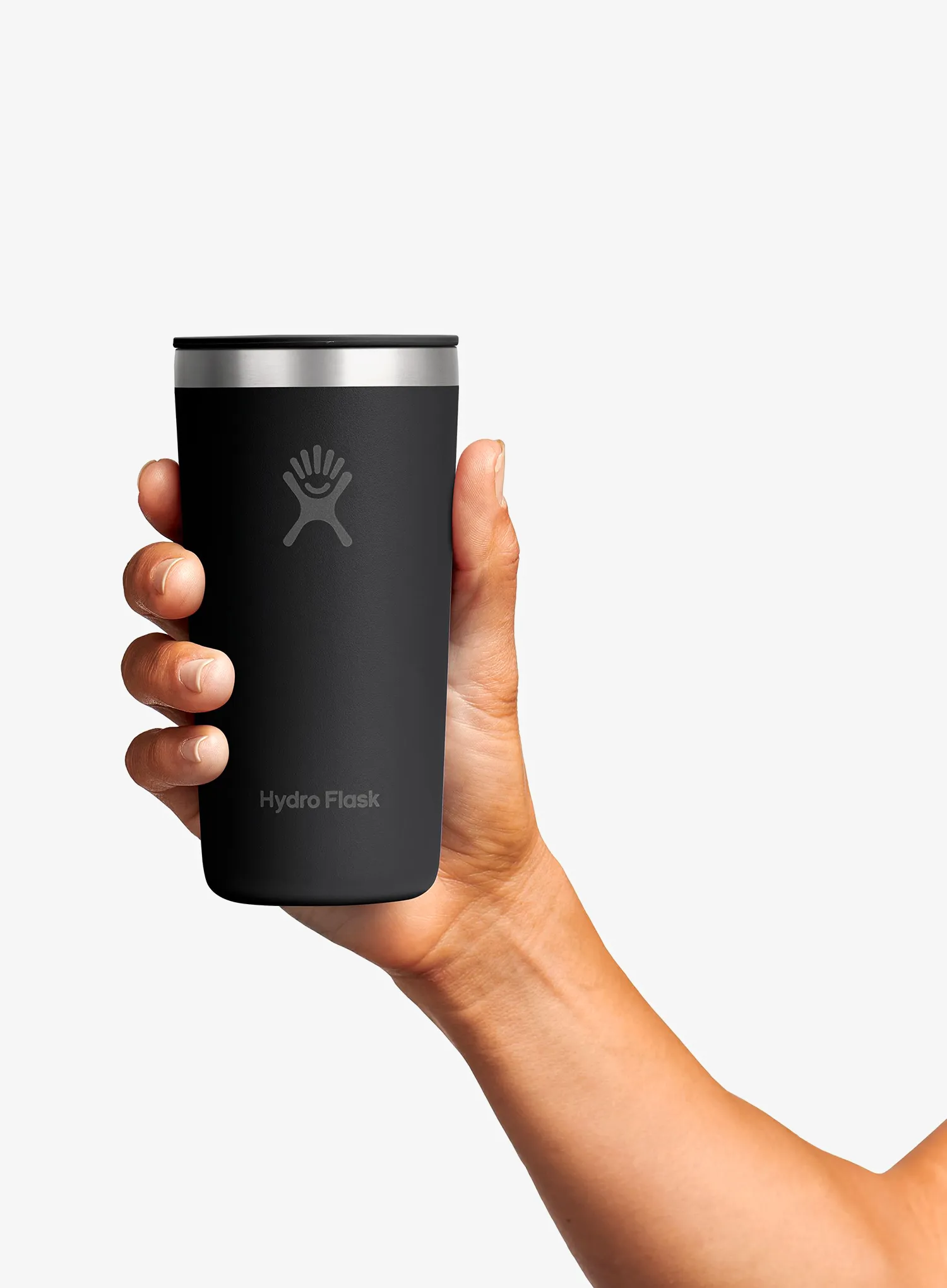 Термочаша Hydro Flask 12 Oz All Around Tumbler Press-In Lid (355 ml) - black