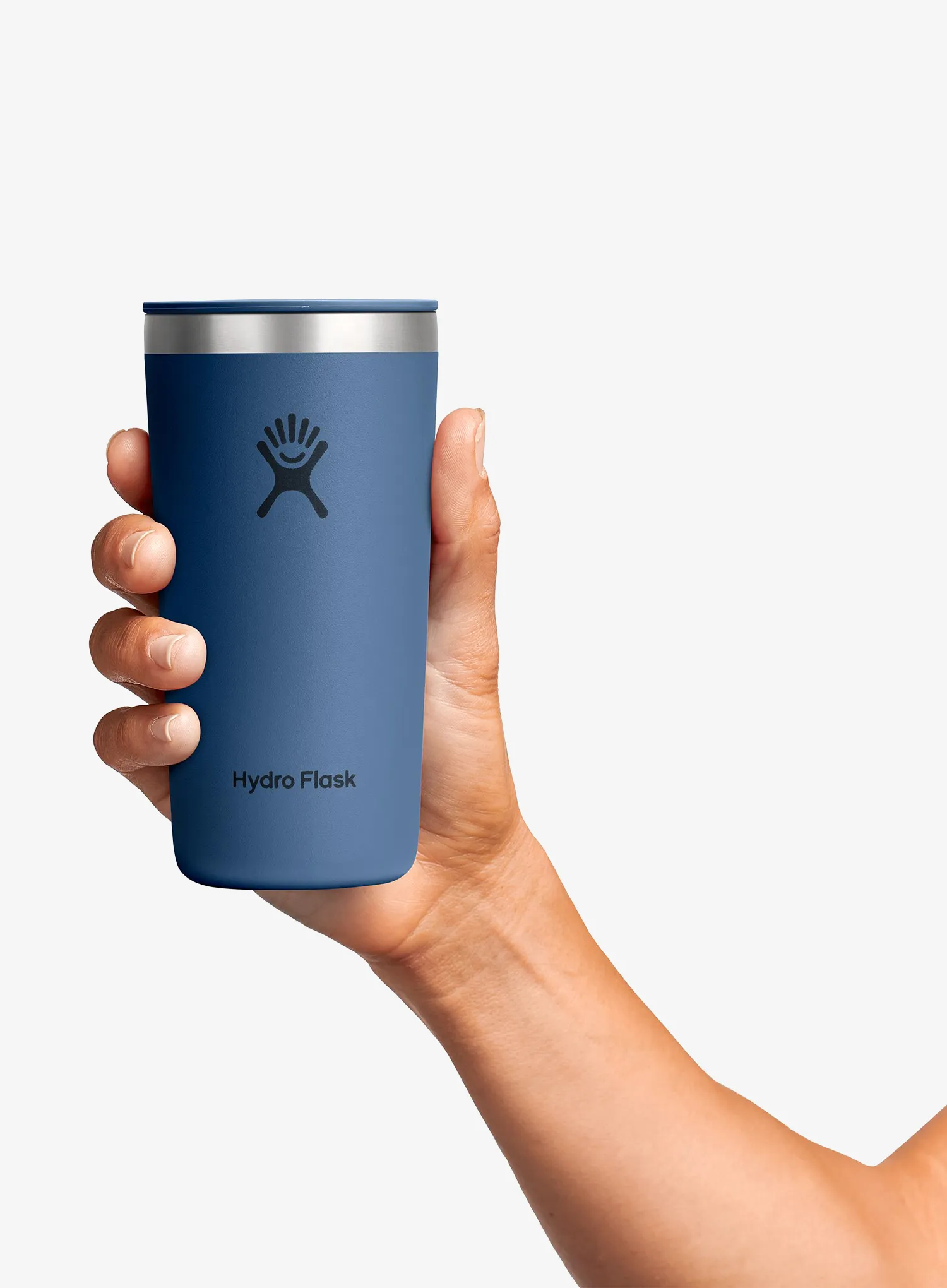 Термочаша Hydro Flask 12 Oz All Around Tumbler Press-In Lid (355 ml) - harbor blue