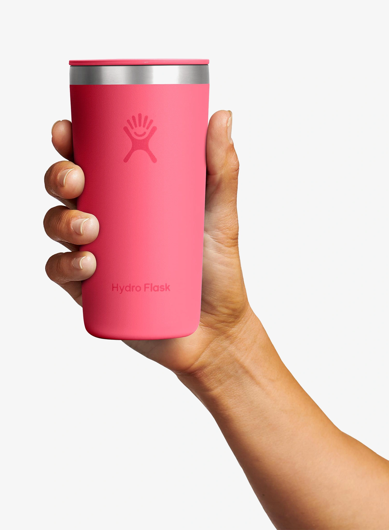 Термочаша Hydro Flask 12 Oz All Around Tumbler Press-In Lid (355 ml) - popstar pink