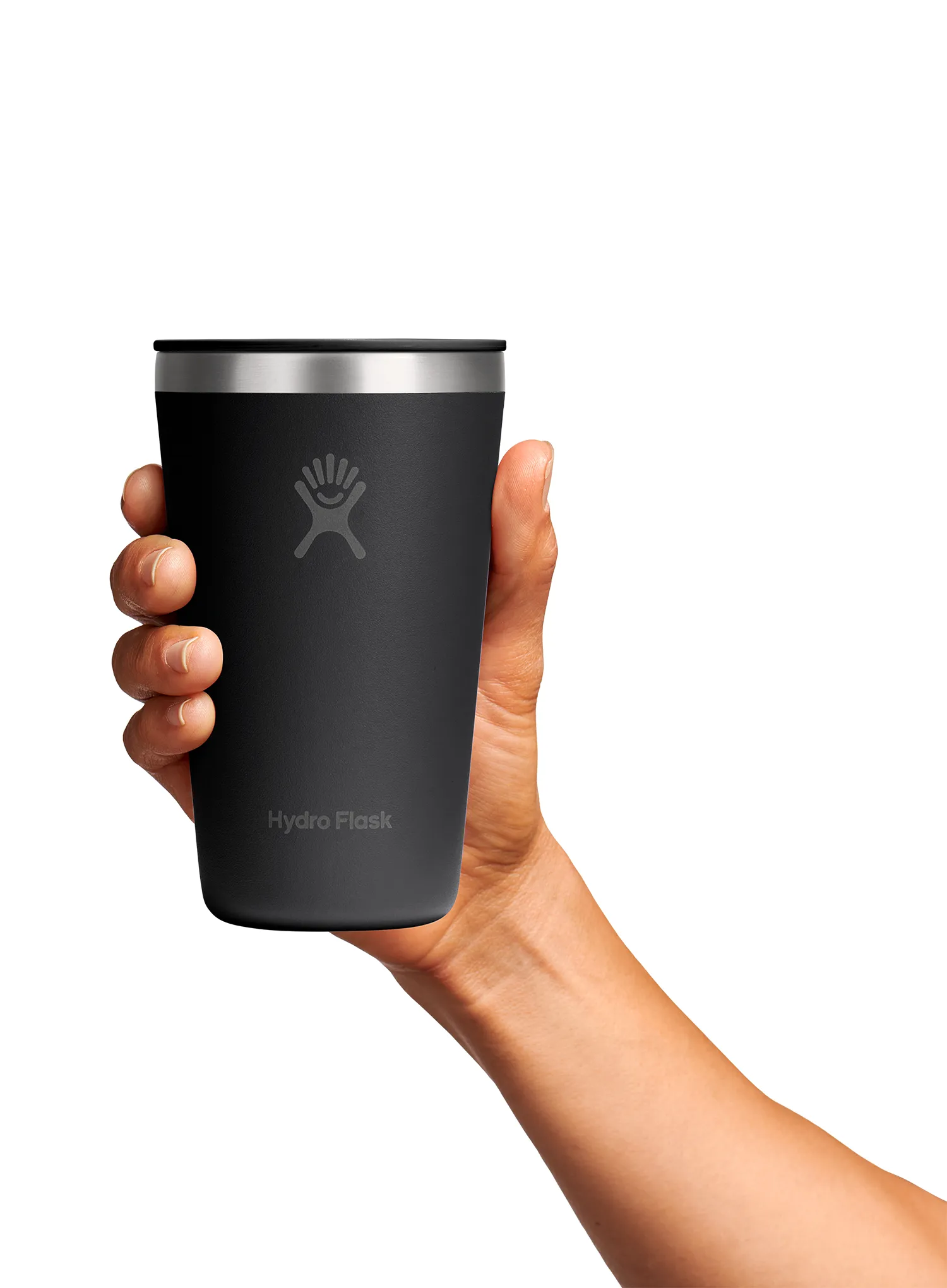 Термочаша Hydro Flask 16 Oz All Around Tumbler Press-In Lid (473 ml) - black