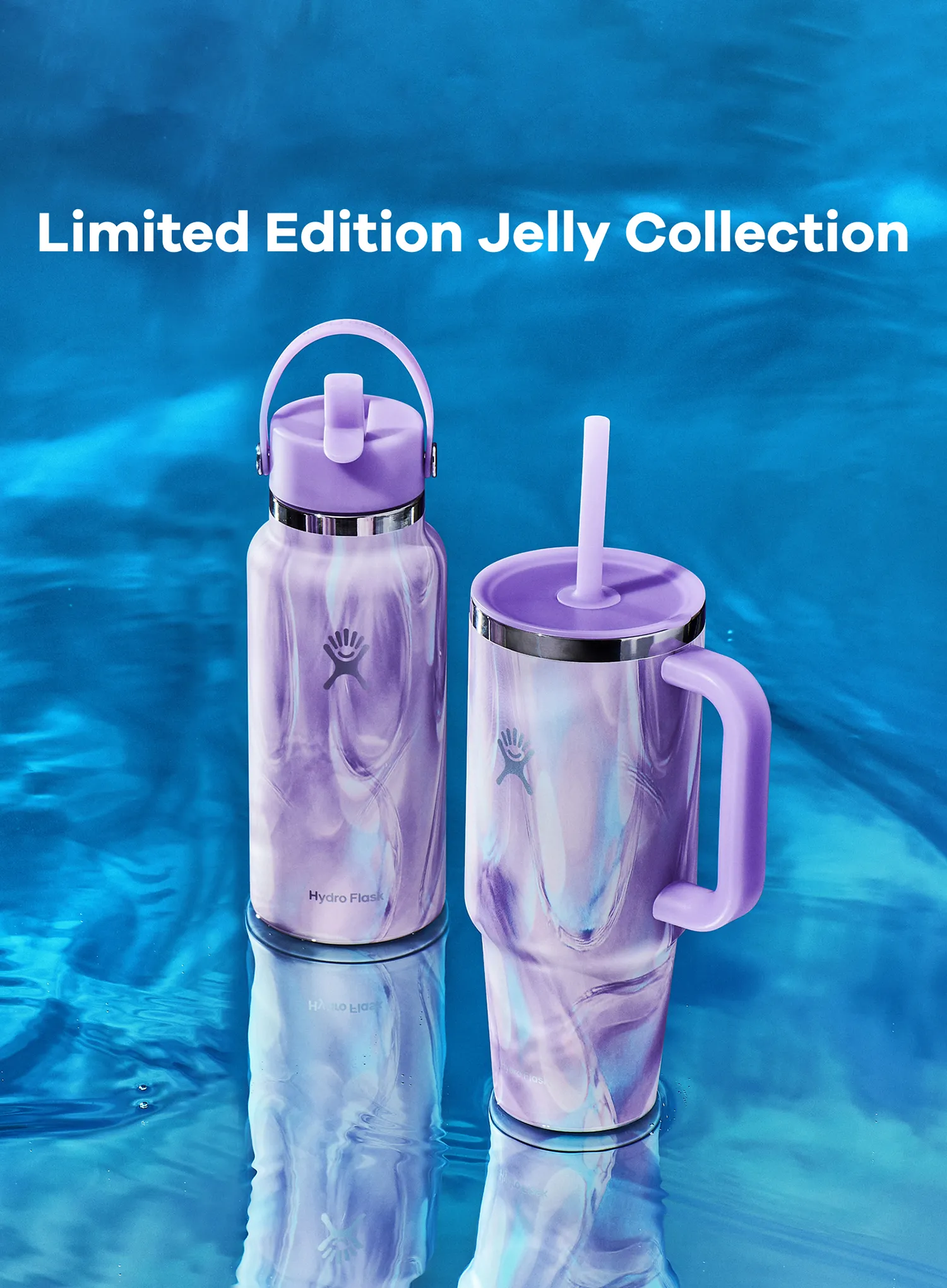 Термочаша Hydro Flask 32 oz Travel Tumbler (946 ml) - jelly purple