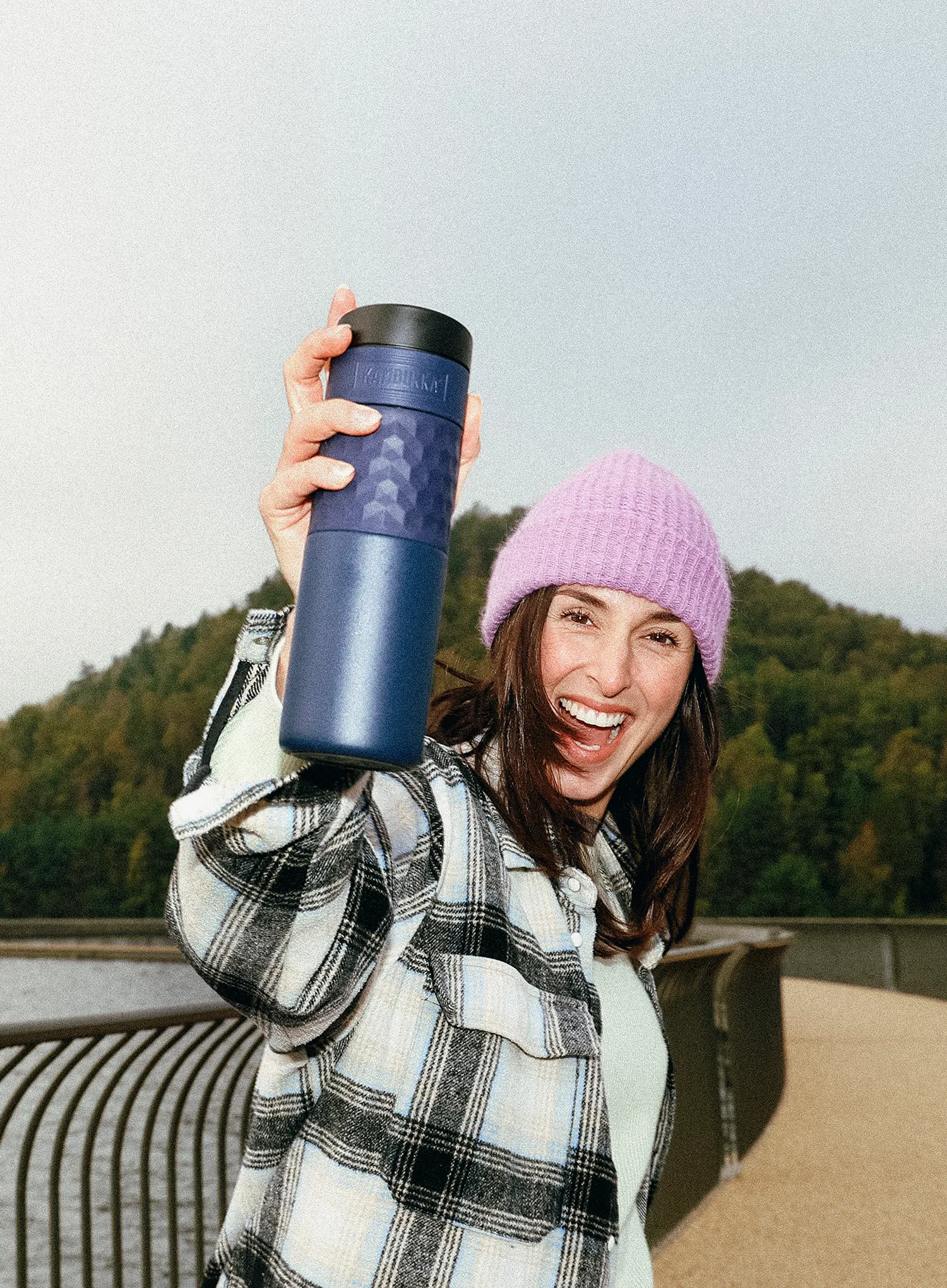 Термочаша Kambukka Etna Grip 500 ml - denim blue