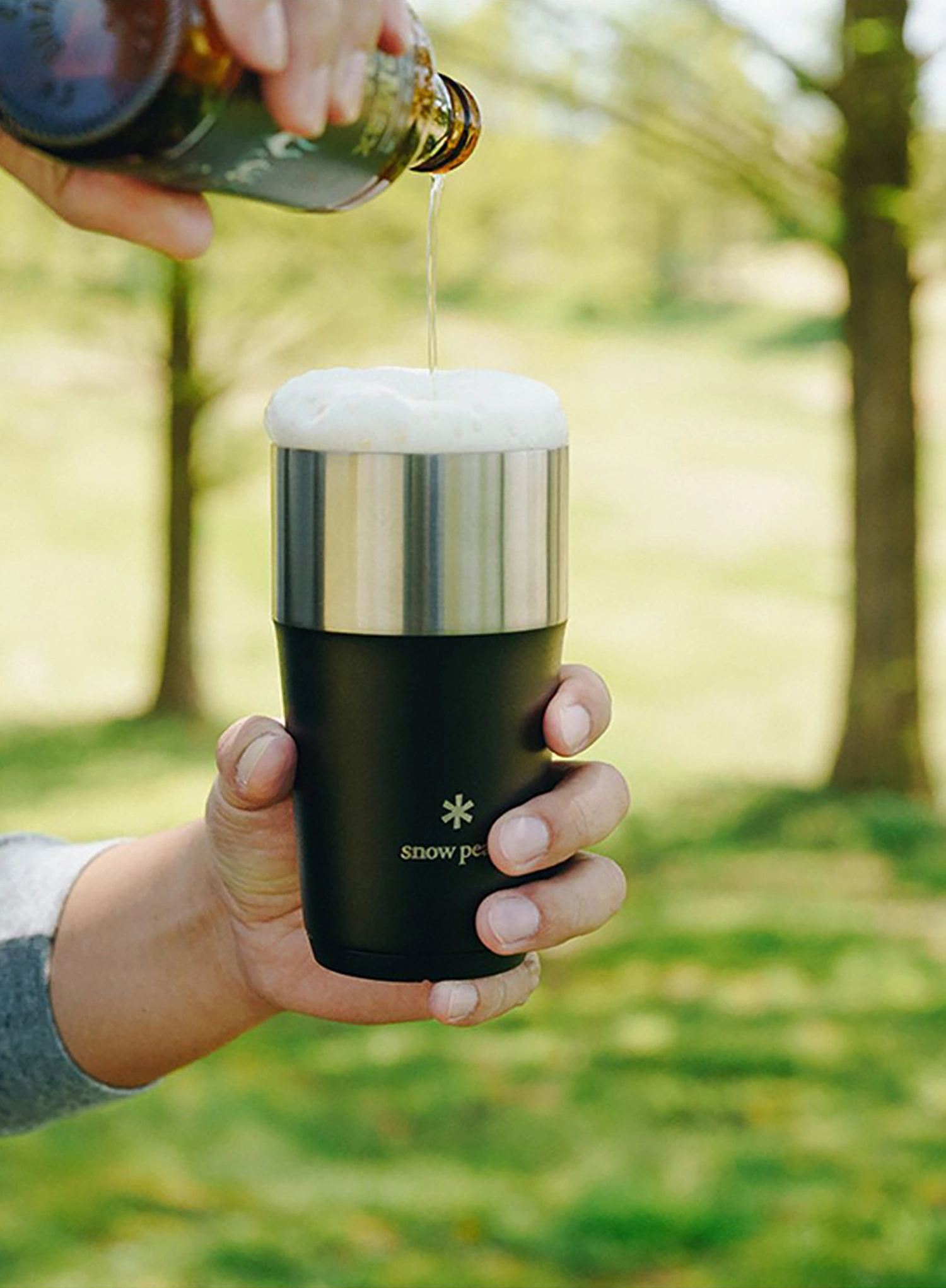 Термочаша Snow Peak Shimo Tumbler 470 ml - black